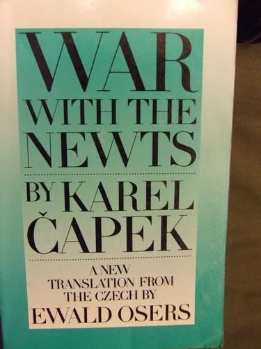 Book cover: War with the Newts by Karel Capek