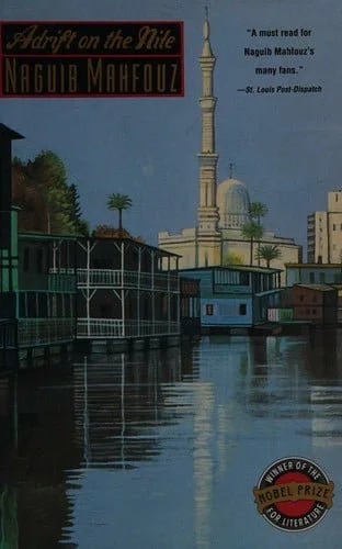 Book cover: Adrift on the Nile by Naguib Mahfouz