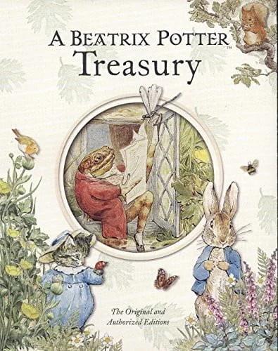 Book cover: A Beatrix Potter Treasury by Beatrix Potter