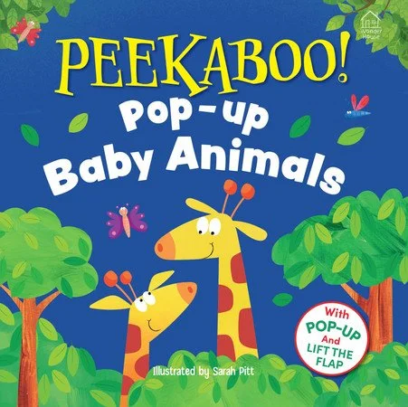 Book cover: Pee-Ka-Boo! Pop-Up: Baby Animals Pop-Up and Lift the Flap by Wonder House Books