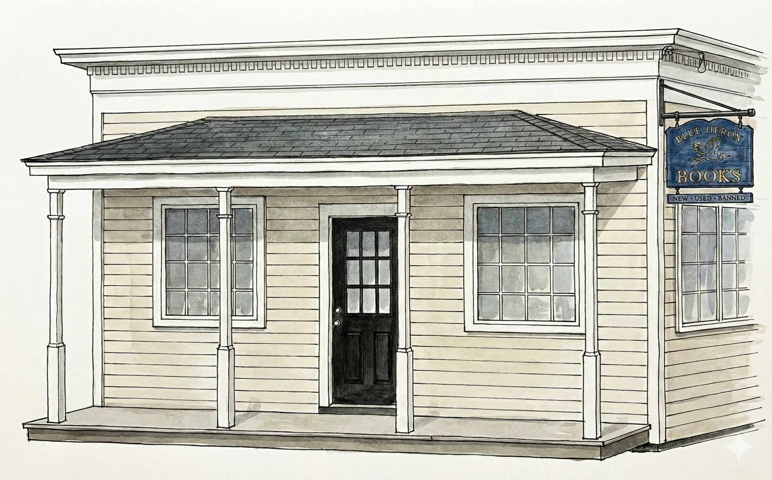 Blue Heron Books NY store