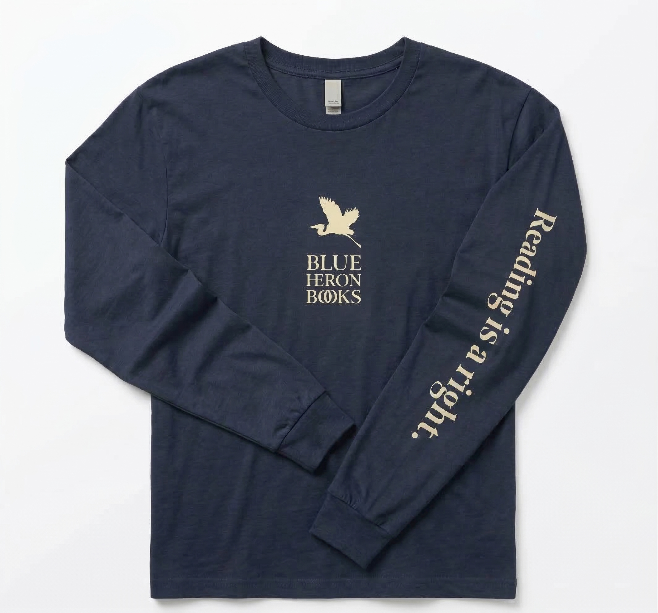 Blue Heron Books Long Sleeve T-shirt
