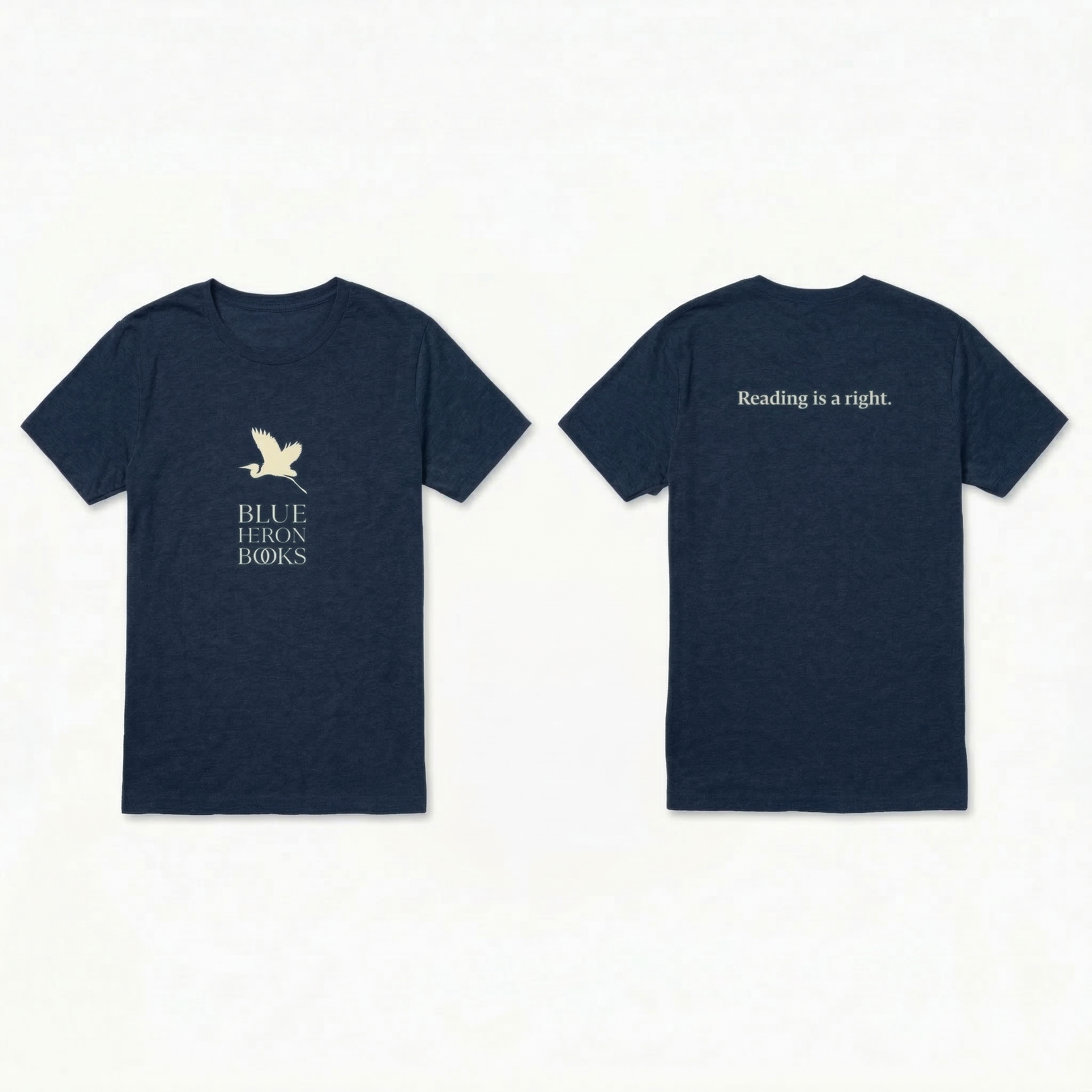 Blue Heron Books Short Sleeve T-shirt
