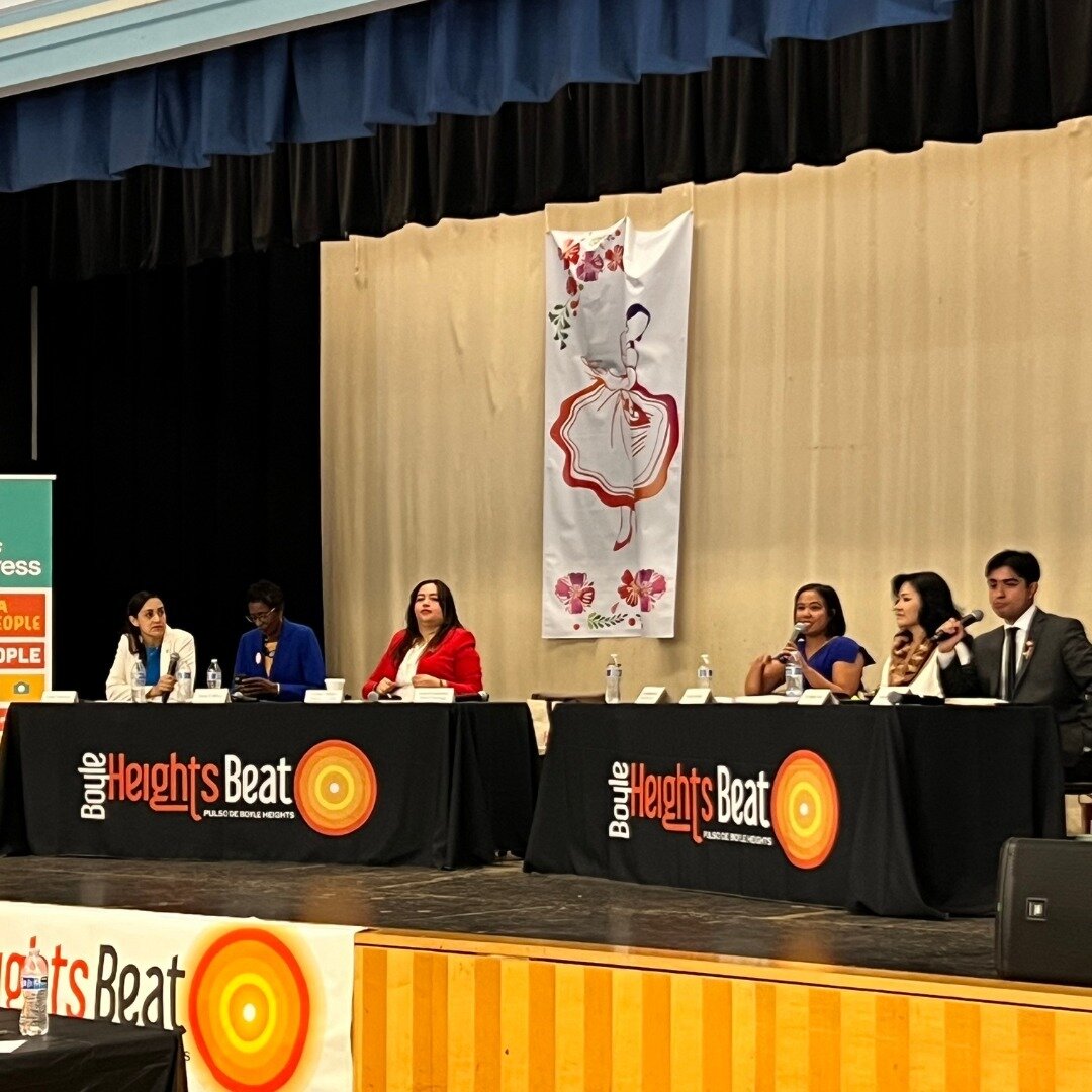 On Saturday afternoon, six candidates running for Los Angeles City Council District 14 (CD 14), namely Wendy Carrillo, Eduardo Vargas, Ysabel Jurado, Nadine Diaz, Teresa Hillery, and Genny Guerrero, participated in a candidate forum organized by @boy