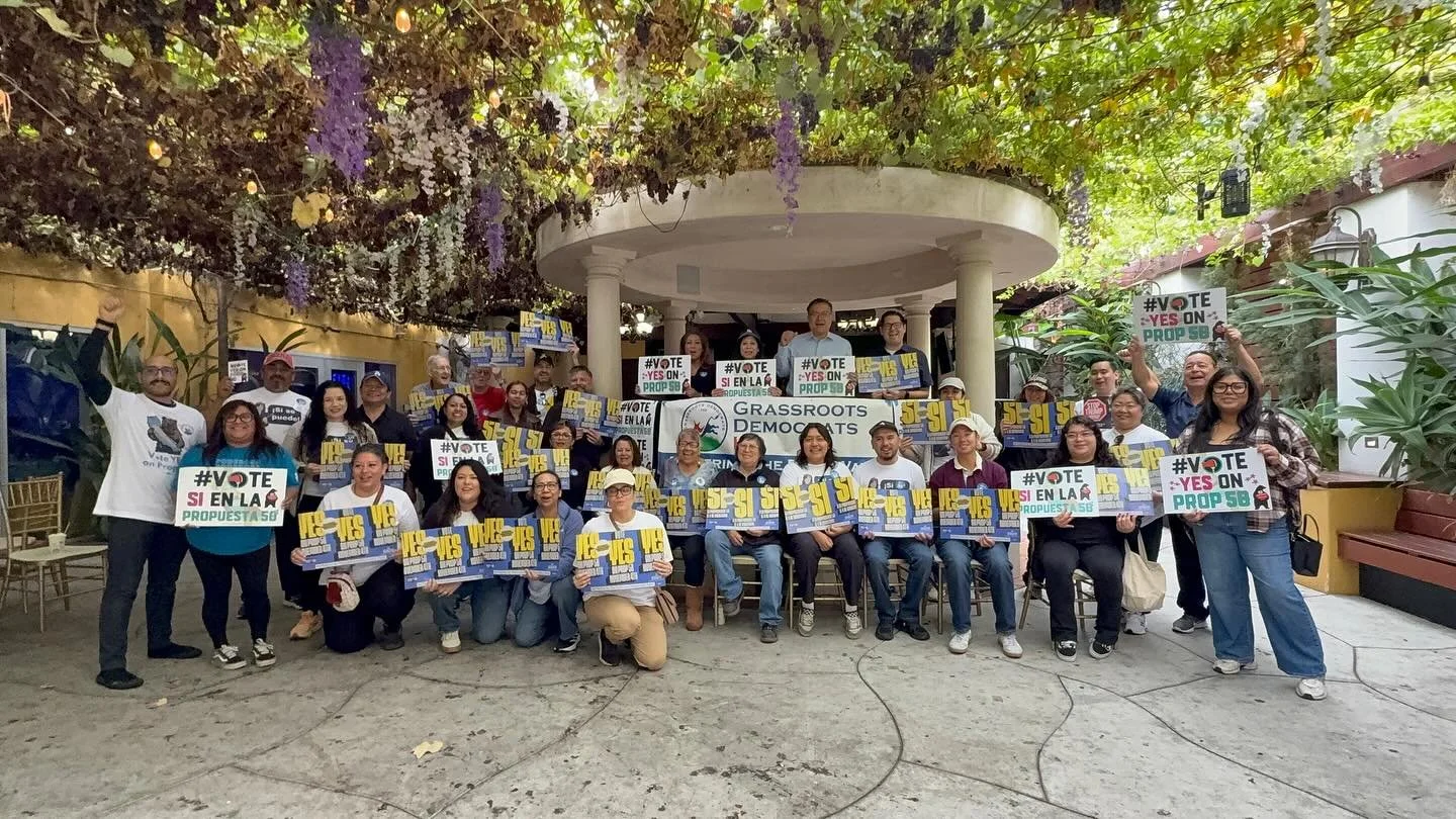 California, early in-person voting starts today! 🗳️

Our Saturday morning in East Los Angeles was filled with energy and passion as we joined partners to canvass and phone bank, connecting with neighbors and ensuring every voter has a plan for the u