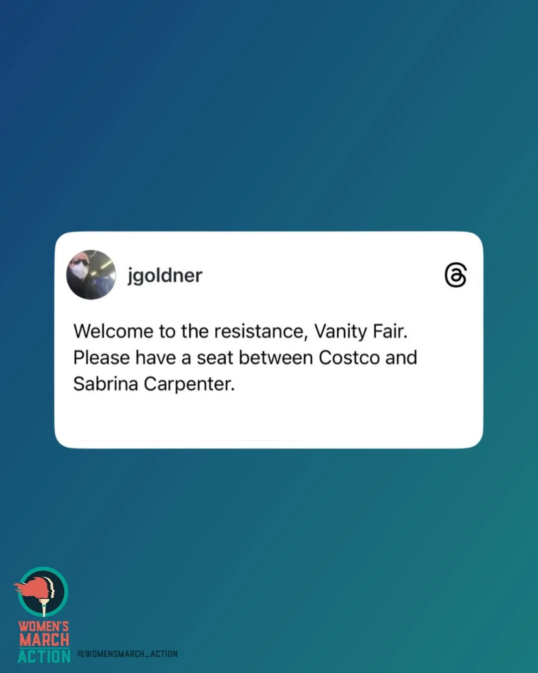 The Vanity Fair piece speaks for itself. The work continues. The 2026 midterms must be a referendum on this administration. 

Threads: @/jgoldner