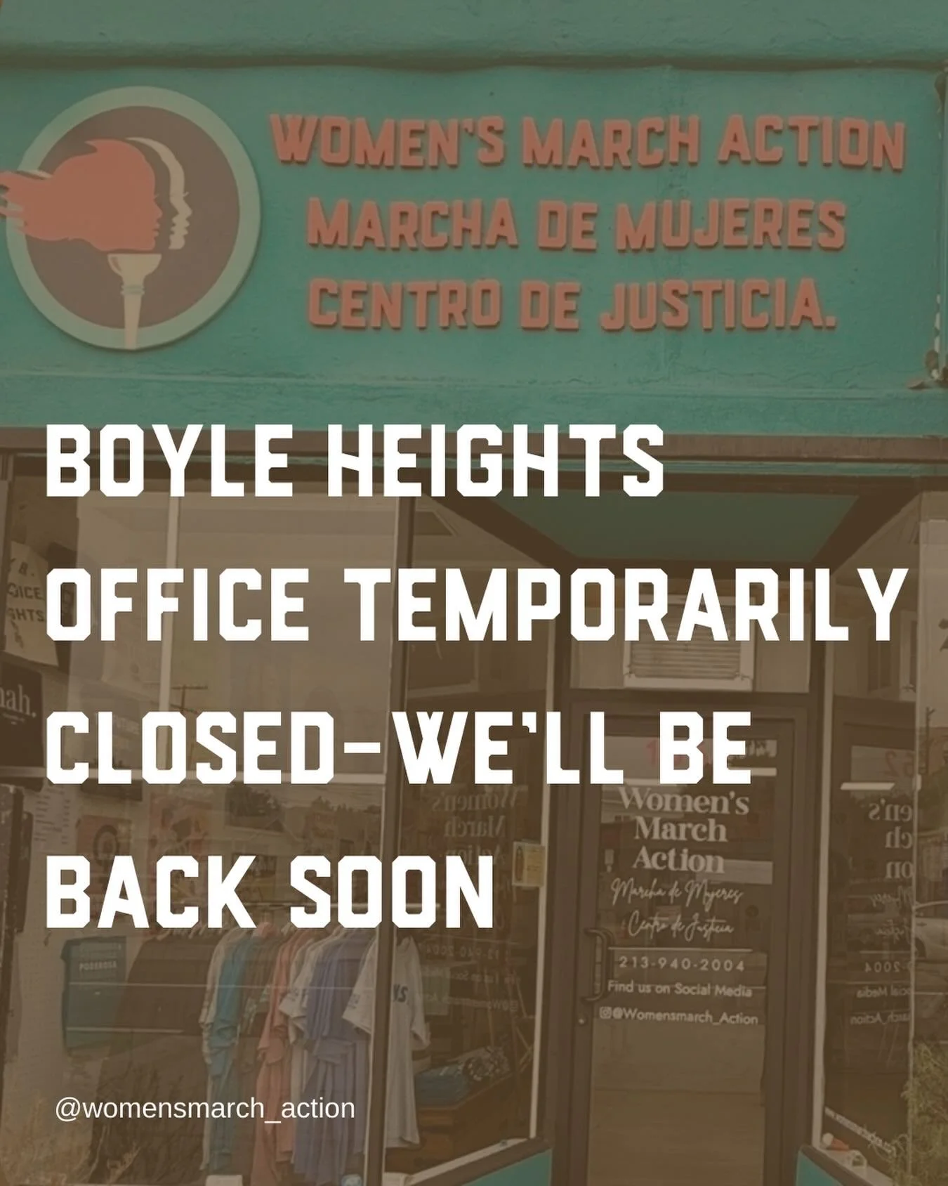 Due to heightened ICE activity in the East Los Angeles neighborhood where our office is located, our office will be closed until further notice out of an abundance of caution for the safety of our staff and community members.

If you witness any ICE 
