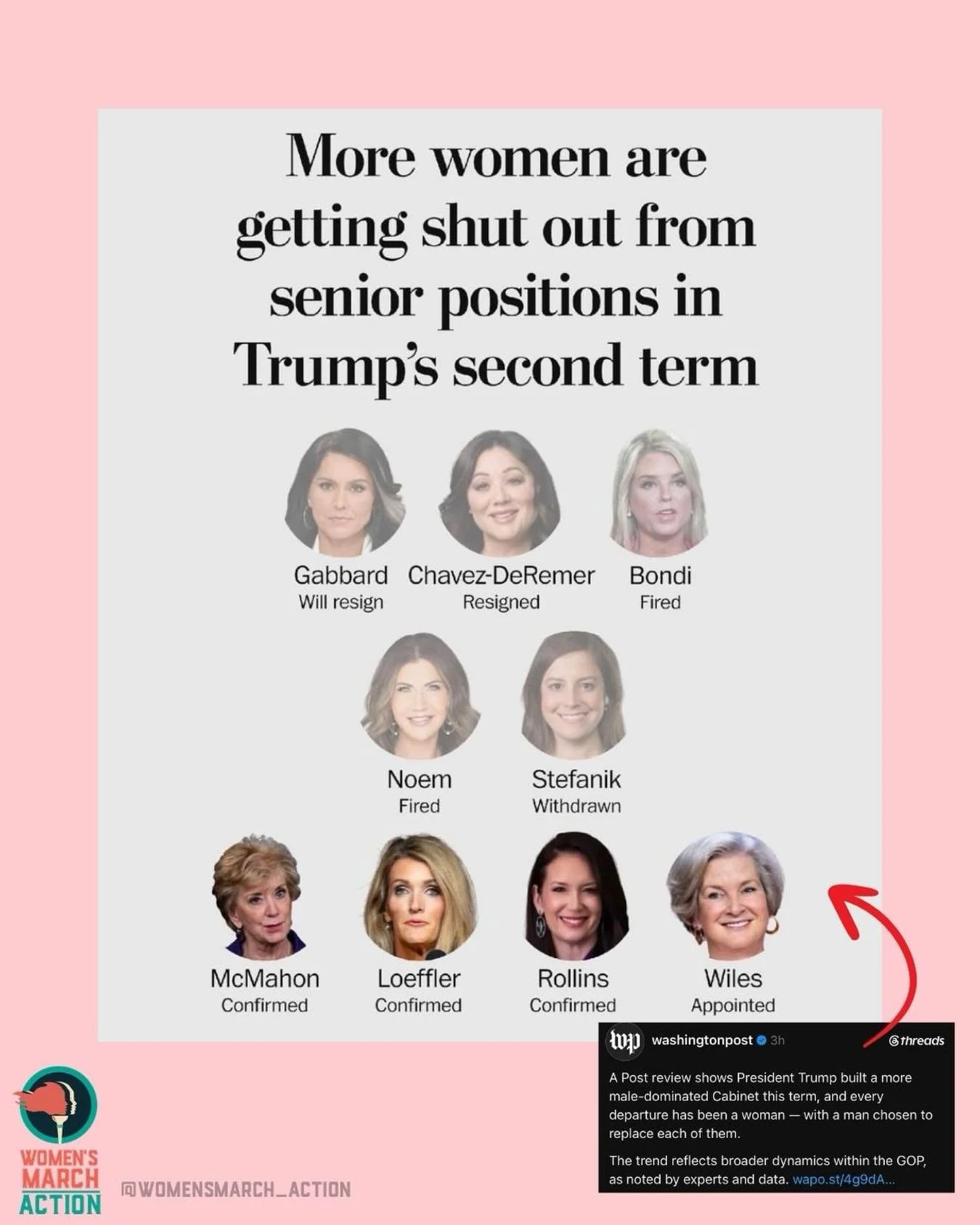 Are we surprised? 🤨

This administration has made the war on women its whole personality. But we must also remember that women who work to uphold the patriarchy will ultimately find themselves crushed by the very system they defend.

Full Report: ht