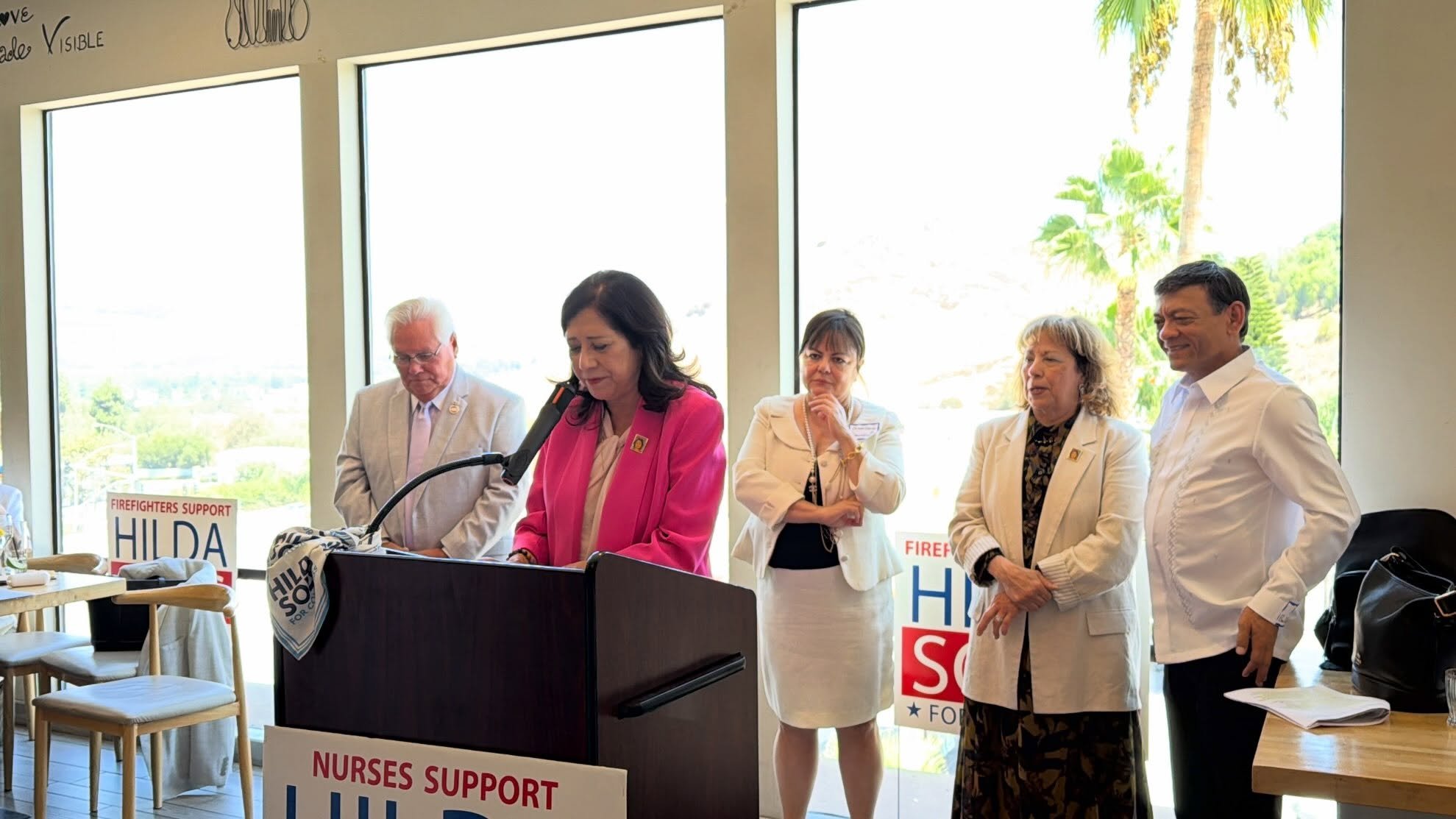 Great morning at the rally with @hildasolisforcongress! Now, let&rsquo;s turn that momentum into votes. 📥

Order your postcard pack today and help us reach voter across the district. Click the link in our bio! ✨

 #ElectHildaSolis #Grassroots #GOTV 