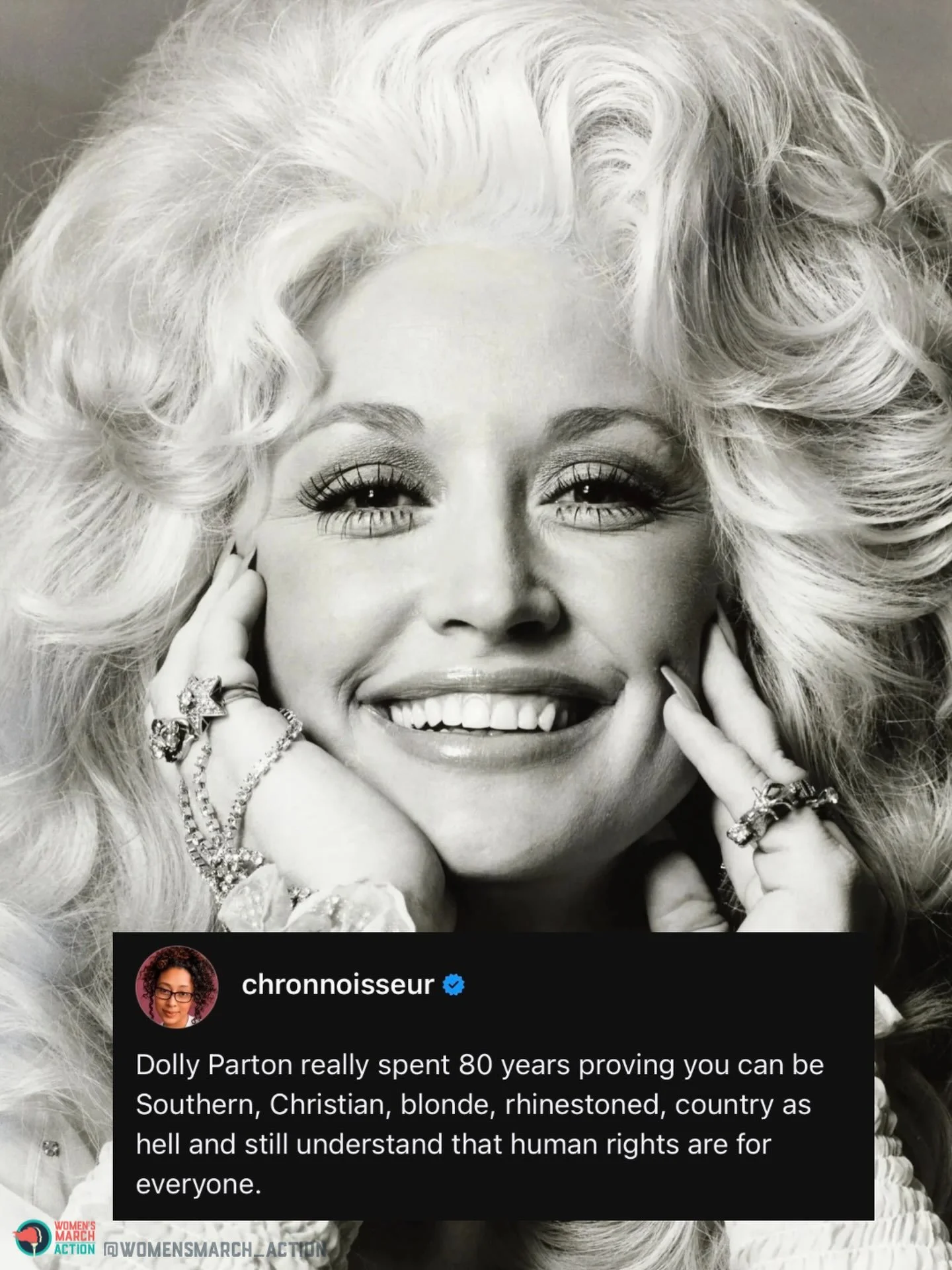 Rest in Power, #DollyParton. While she never identified as political, Dolly recognized her unique power to drive meaningful change.

Beyond her legendary music career, she dedicated her efforts to lifting communities&mdash;delivering over 330 million
