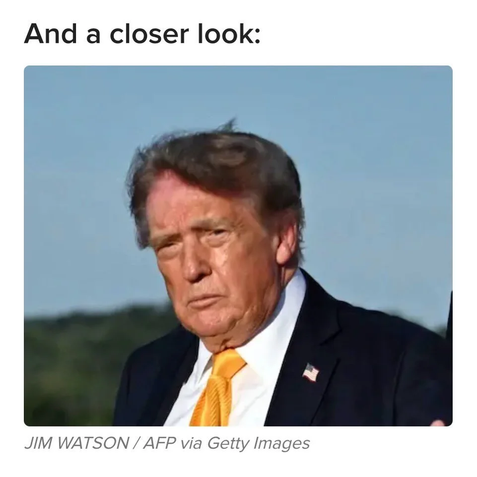 Dang, it&rsquo;s tough out here... Did hair &amp; makeup quit? Where&rsquo;s Natalie 😭😭

#impeach #25thamendment