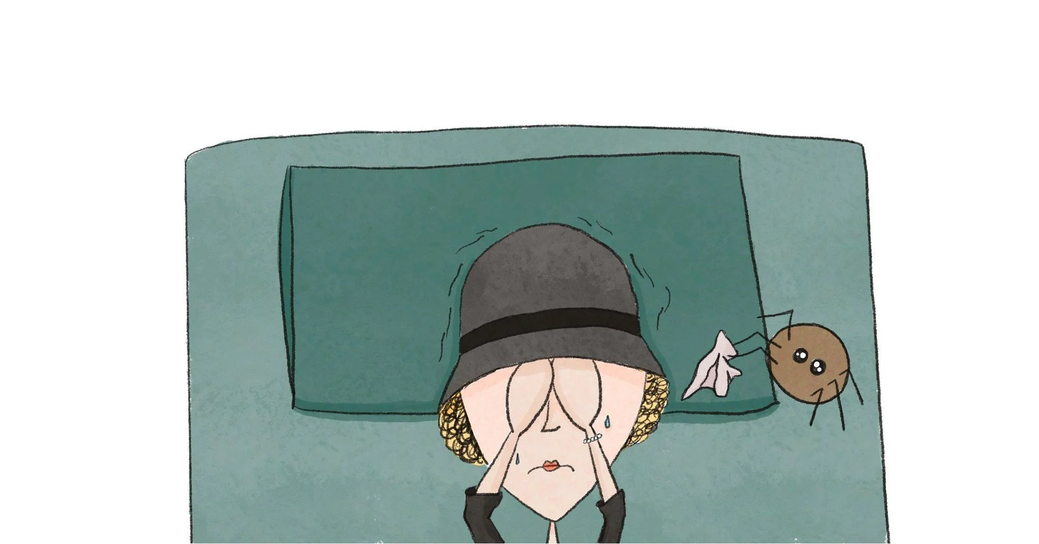 Don't cry! The SpiderLady Stories: the Missing Car Keys is still available online 😆‼️