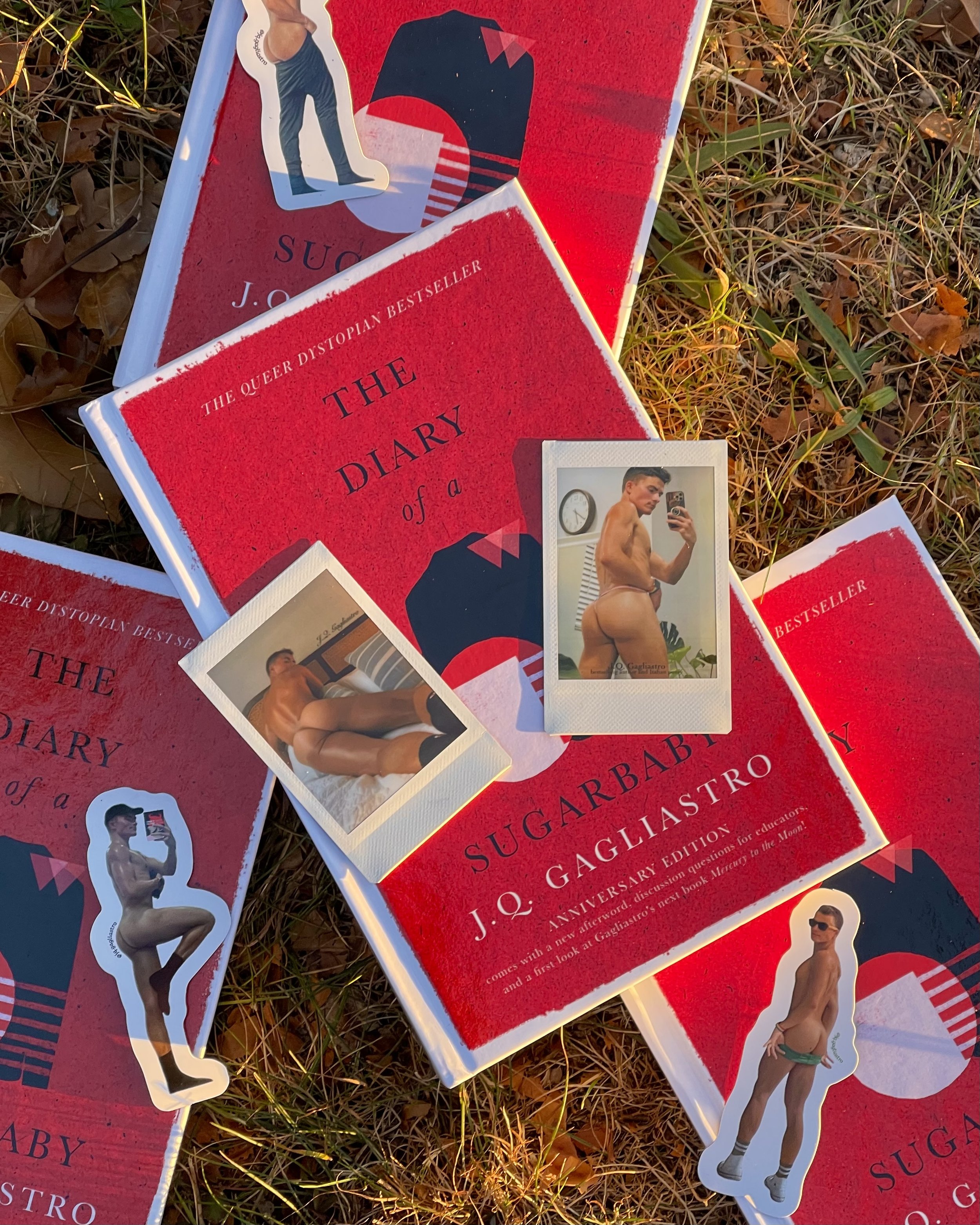diary of a sugarbaby hardcover J.Q. Gagliastro anniversary edition gaggy magnets nude polaroids
