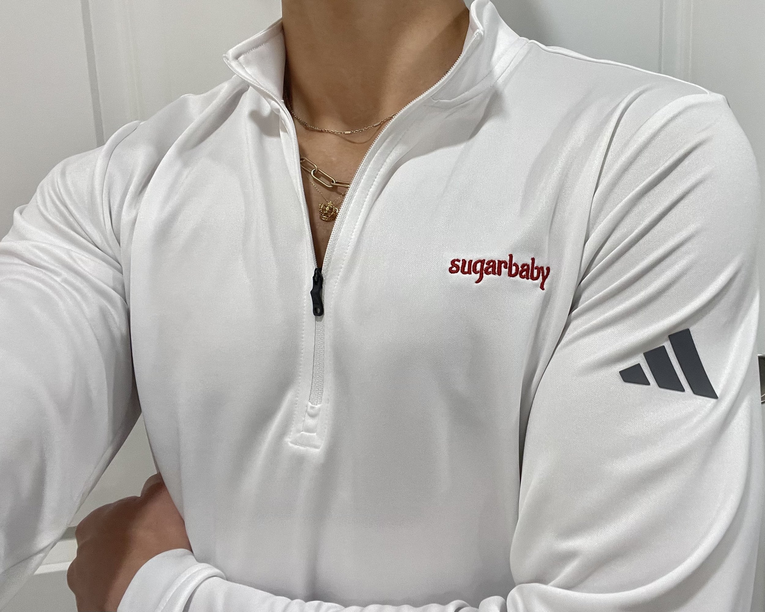 sugarbaby adidas J.Q. Gagliastro quarter zip long sleeve