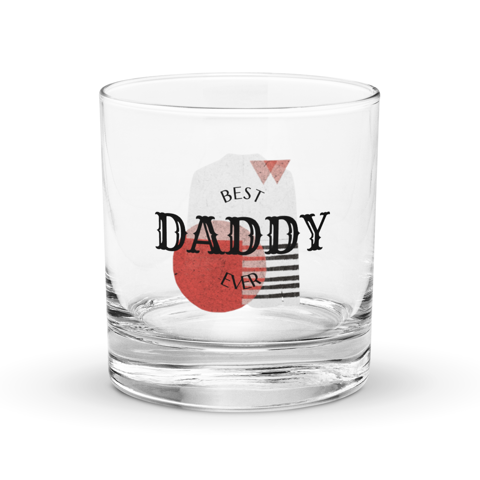 Daddy's Rocks Glass