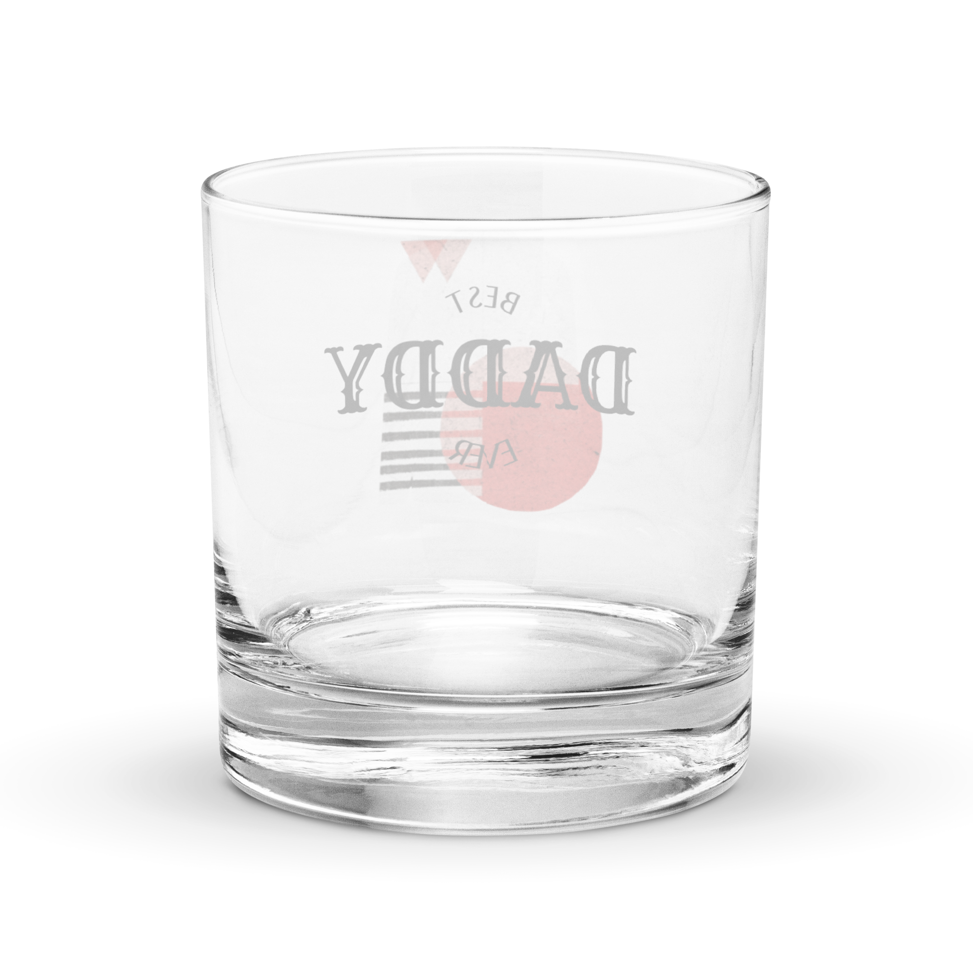 daddy rocks glass