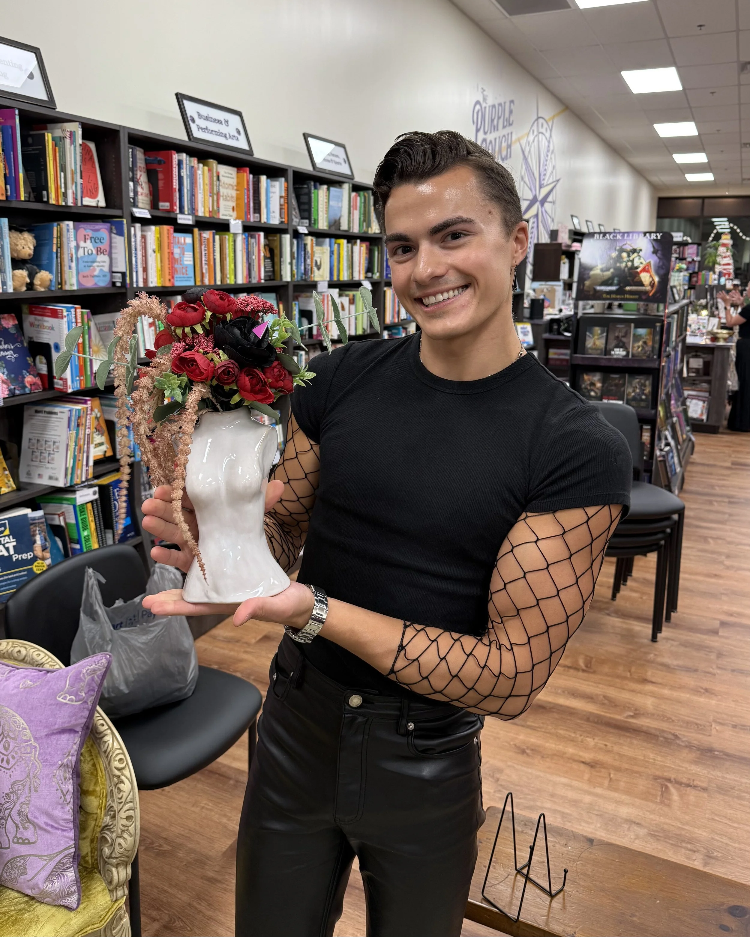 J.Q. Gagliastro Queer Book Club The Diary of a Sugarbaby Purple Couch Book Shop North Andover