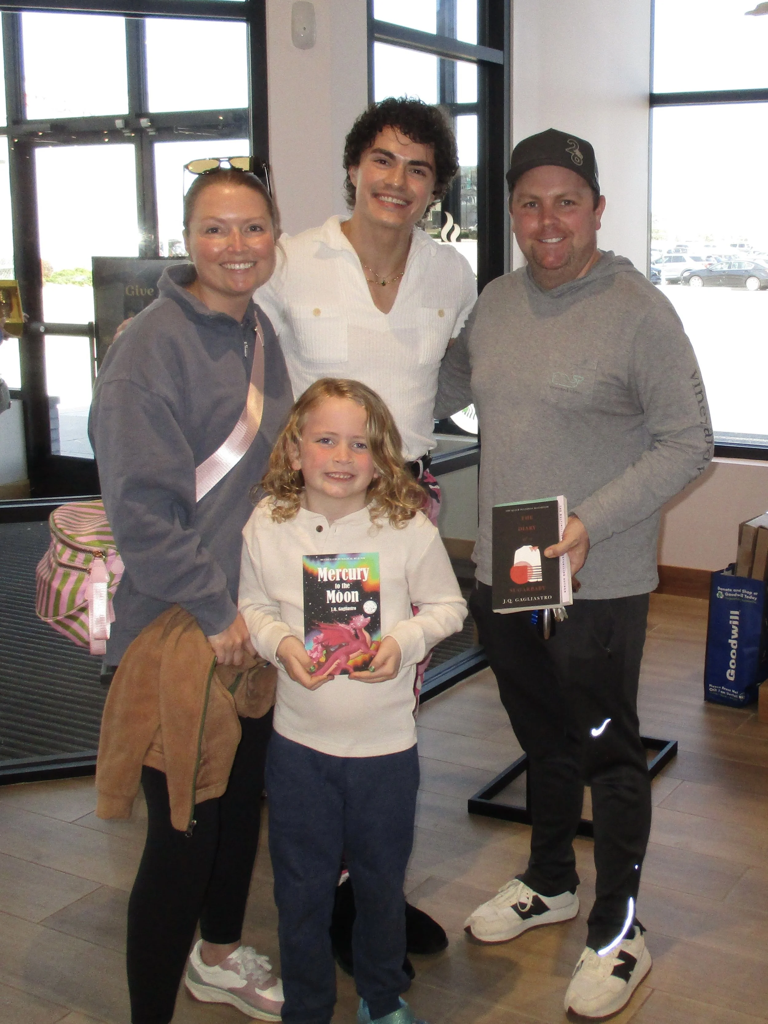 jq gagliastro books signing barnes and noble eatontown nj monmouth mall new jersey Mercury to the Moon by J.Q. Gagliastro barnes &amp; noble fantasy books