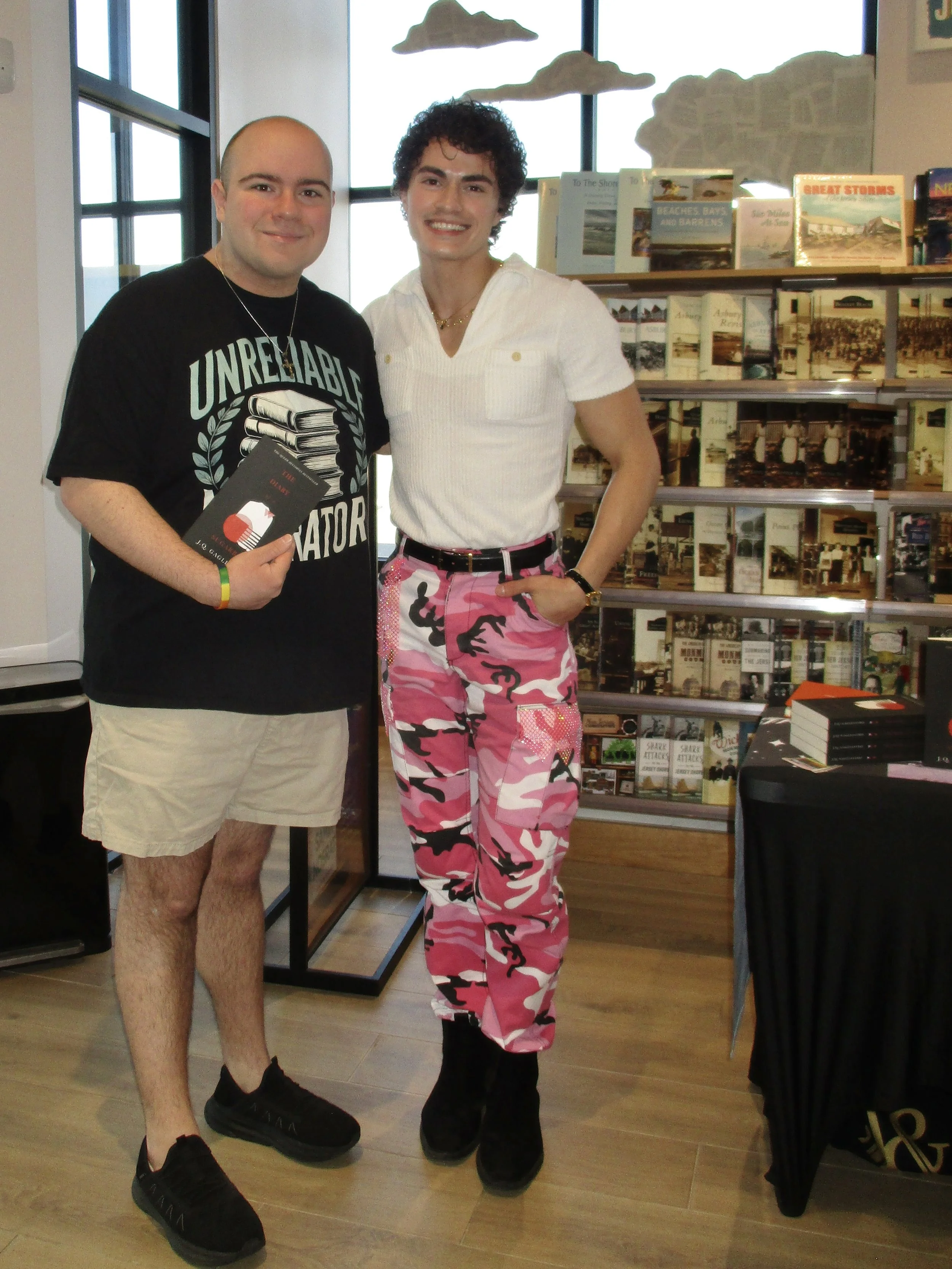 jq gagliastro books signing barnes and noble eatontown nj monmouth mall new jersey Mercury to the Moon by J.Q. Gagliastro barnes &amp; noble fantasy books