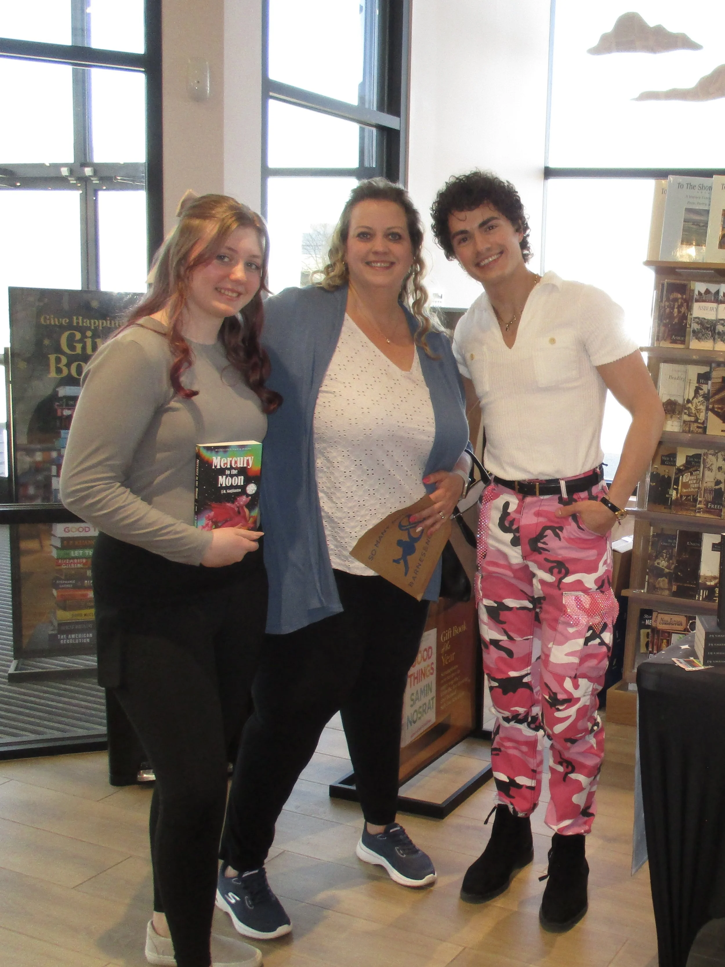 jq gagliastro books signing barnes and noble eatontown nj monmouth mall new jersey Mercury to the Moon by J.Q. Gagliastro barnes &amp; noble fantasy books