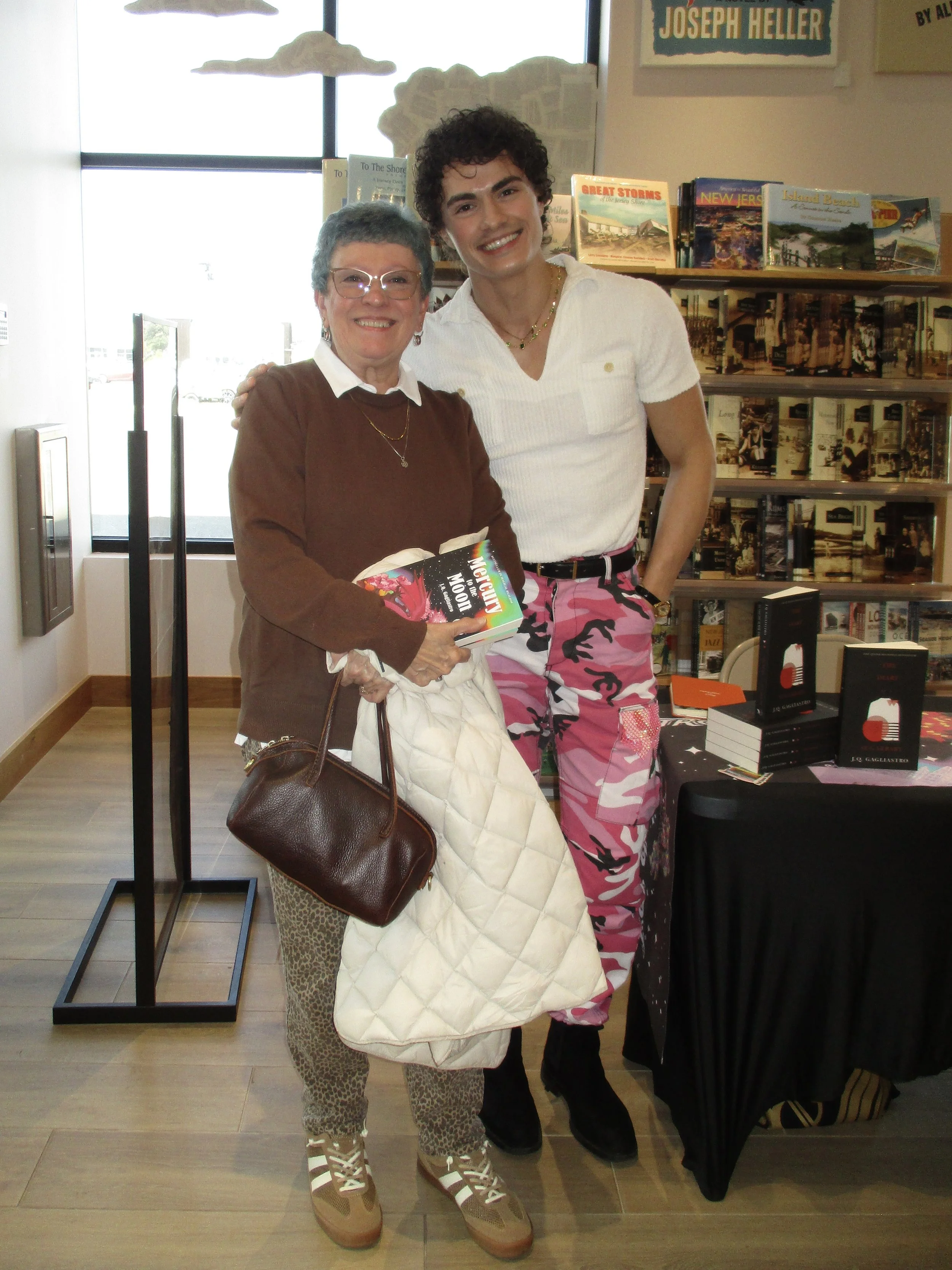 jq gagliastro books signing barnes and noble eatontown nj monmouth mall new jersey Mercury to the Moon by J.Q. Gagliastro barnes &amp; noble fantasy books