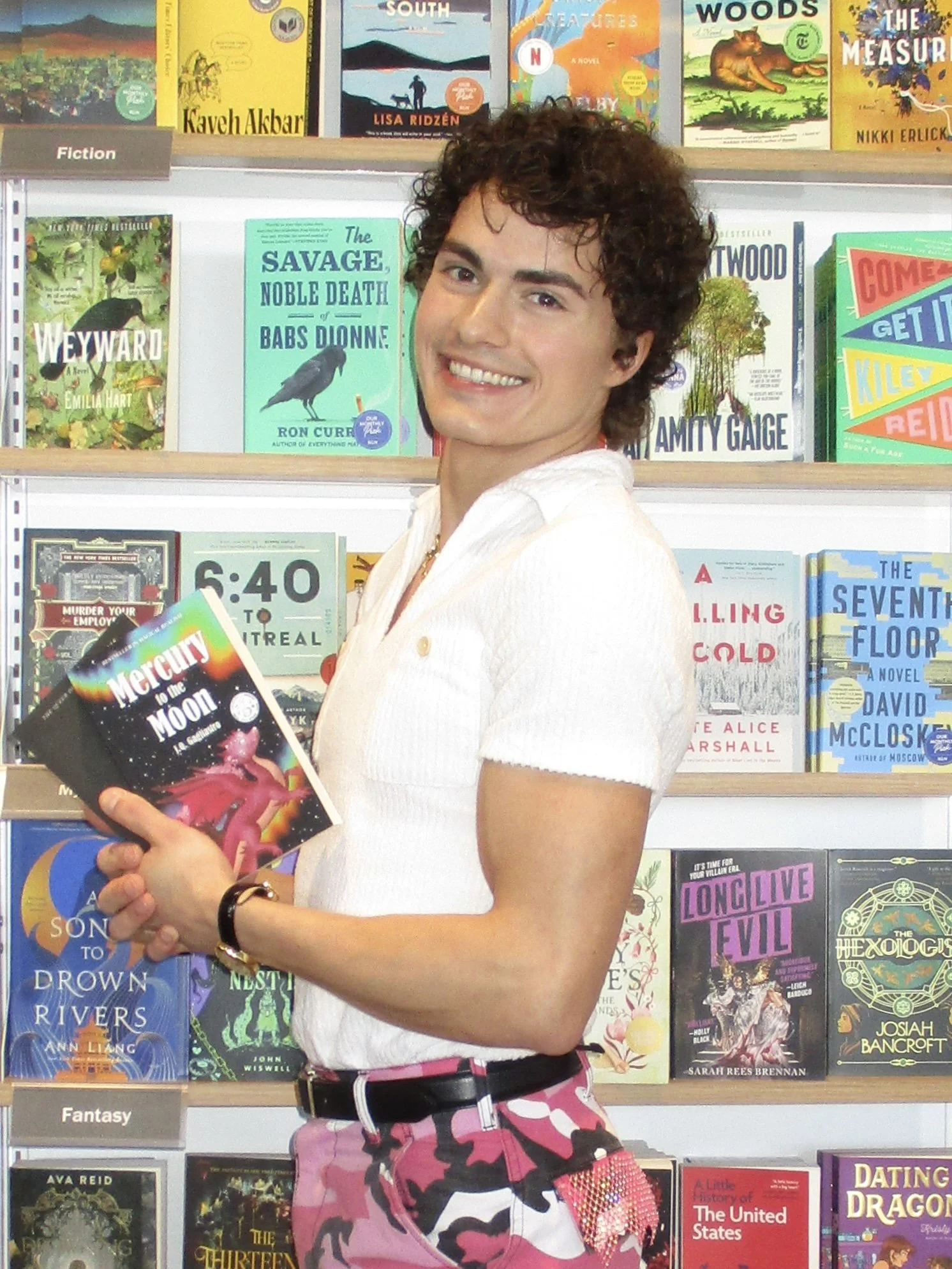 jq gagliastro books signing barnes and noble eatontown nj monmouth mall new jersey Mercury to the Moon by J.Q. Gagliastro barnes &amp; noble fantasy books