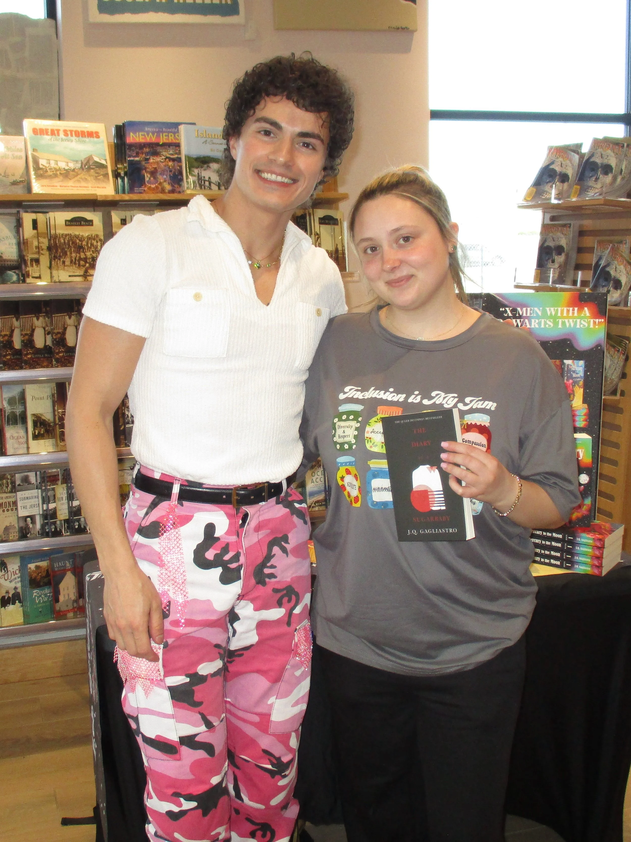 jq gagliastro books signing barnes and noble eatontown nj monmouth mall new jersey Mercury to the Moon by J.Q. Gagliastro barnes &amp; noble fantasy books