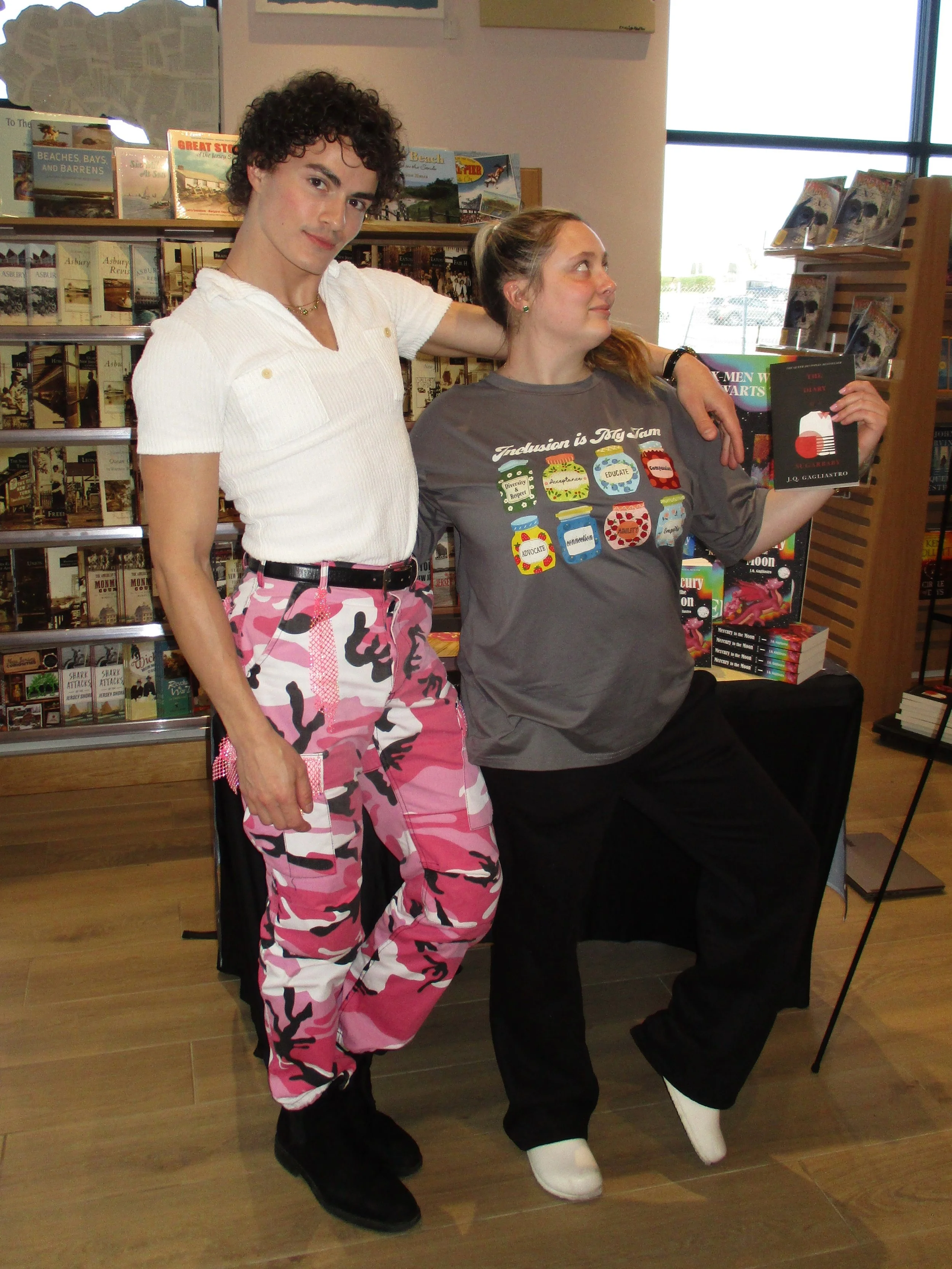 jq gagliastro books signing barnes and noble eatontown nj monmouth mall new jersey Mercury to the Moon by J.Q. Gagliastro barnes &amp; noble fantasy books