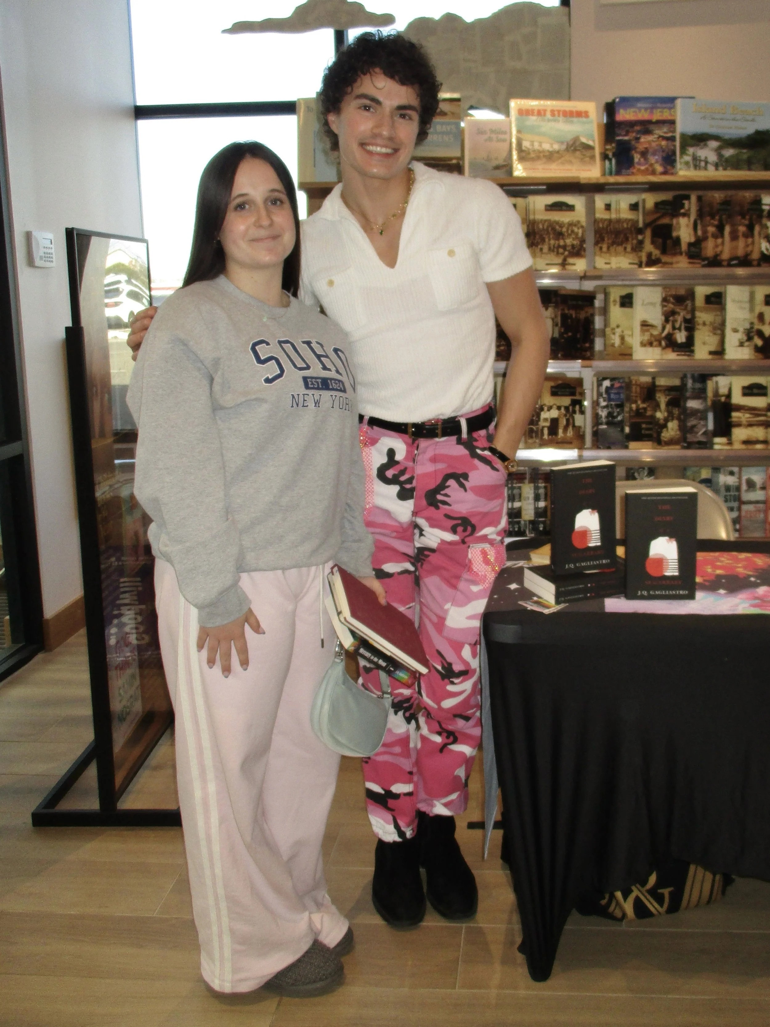 jq gagliastro books signing barnes and noble eatontown nj monmouth mall new jersey Mercury to the Moon by J.Q. Gagliastro barnes &amp; noble fantasy books