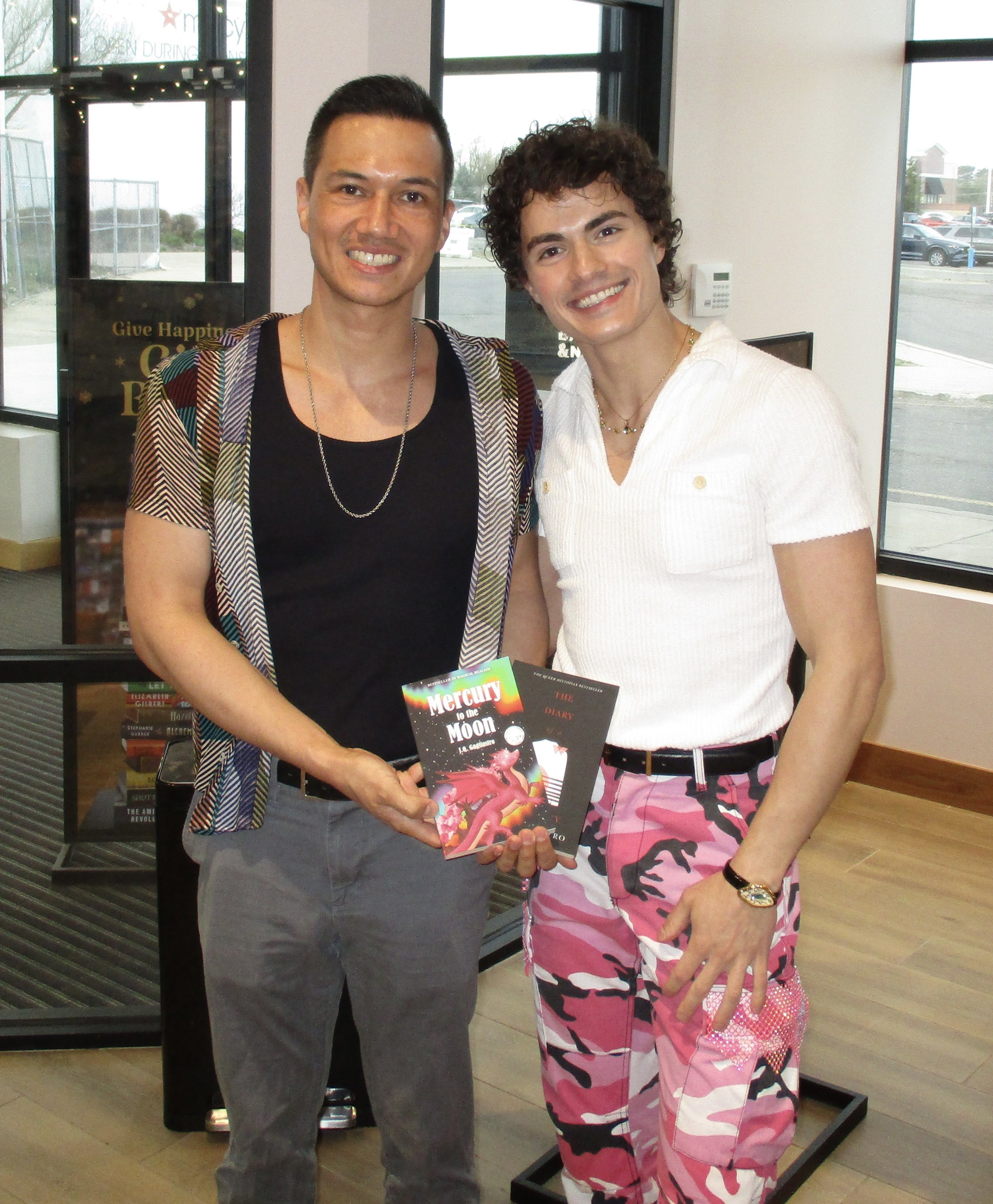 jq gagliastro books signing barnes and noble eatontown nj monmouth mall new jersey Mercury to the Moon by J.Q. Gagliastro barnes &amp; noble fantasy books