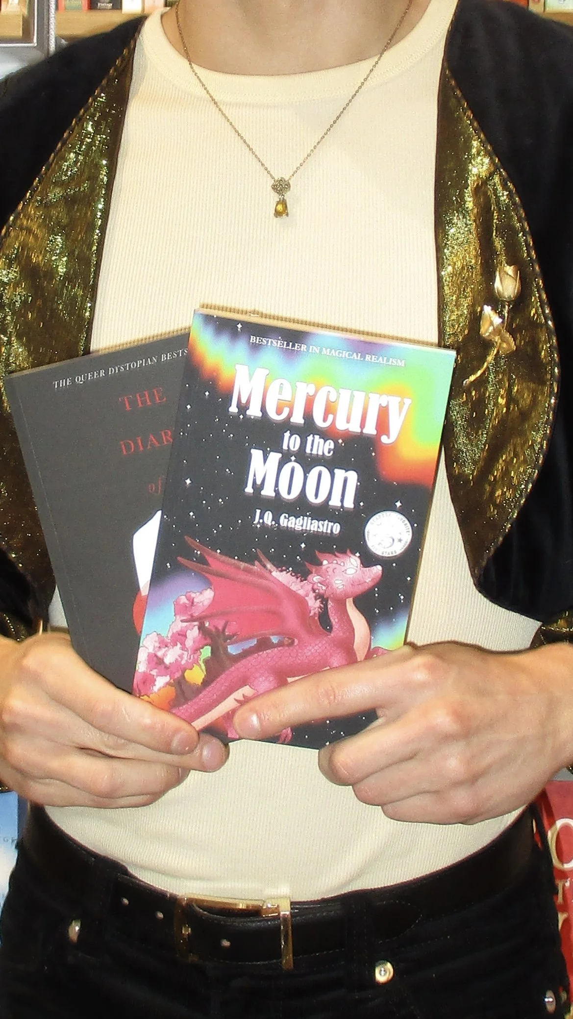 jq gagliastro book signing barnes and noble ledgewood nj new jersey Mercury to the Moon J.Q. Gagliastro barnes &amp; noble fantasy book indie bestseller