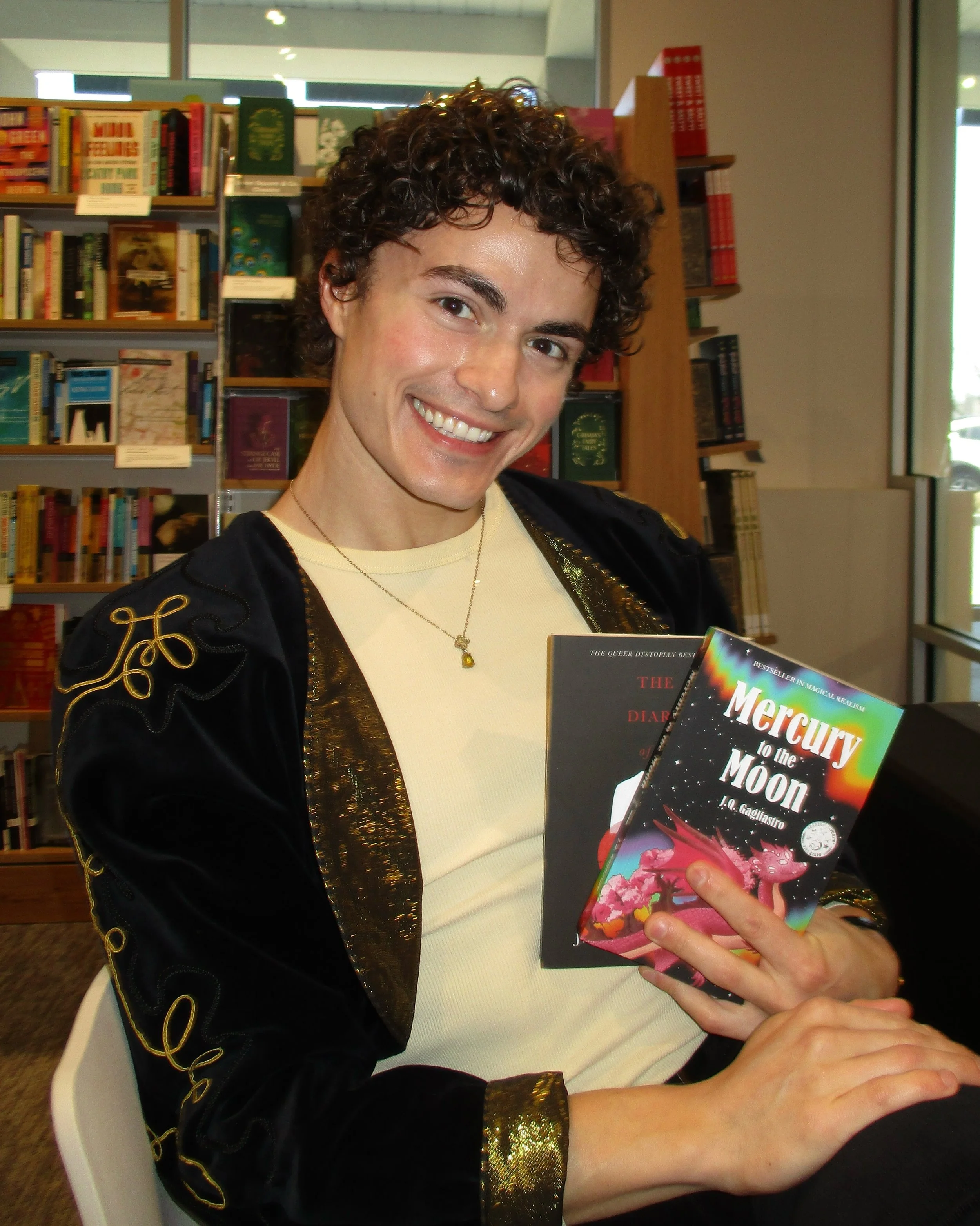 jq gagliastro book signing barnes and noble ledgewood nj new jersey Mercury to the Moon J.Q. Gagliastro barnes &amp; noble fantasy book indie bestseller