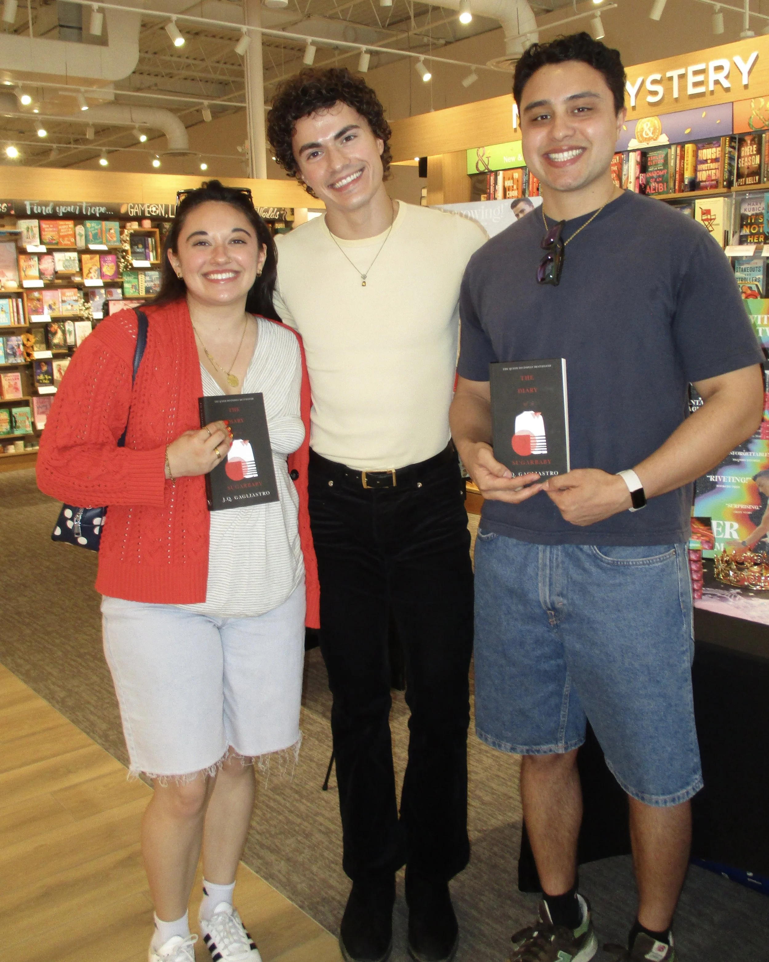 jq gagliastro book signing barnes and noble ledgewood nj new jersey Mercury to the Moon J.Q. Gagliastro barnes &amp; noble fantasy book indie bestseller