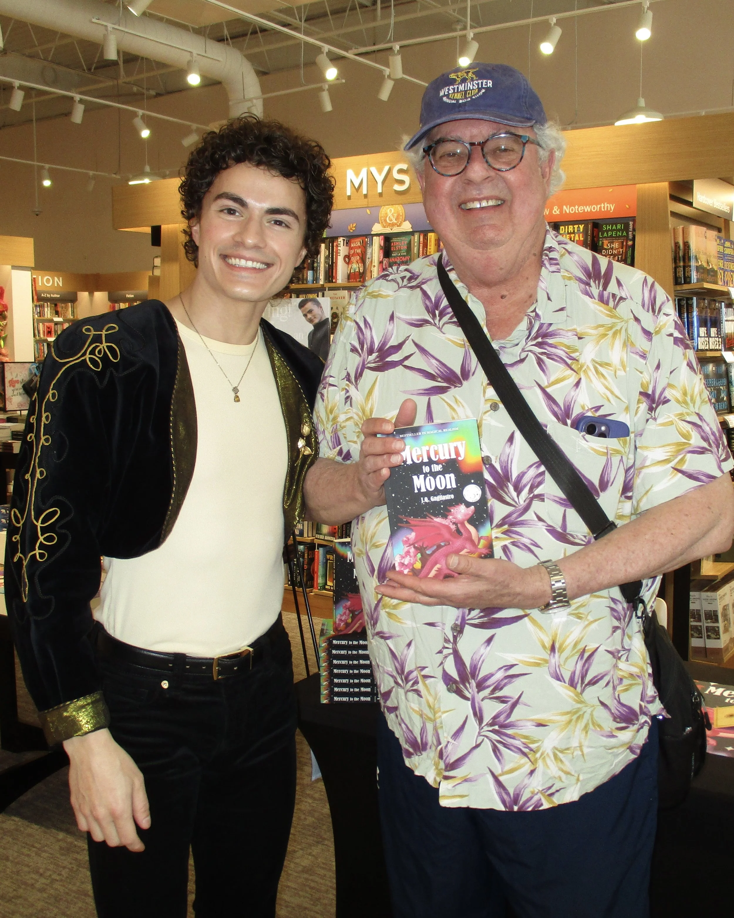 jq gagliastro book signing barnes and noble ledgewood nj new jersey Mercury to the Moon J.Q. Gagliastro barnes &amp; noble fantasy book indie bestseller