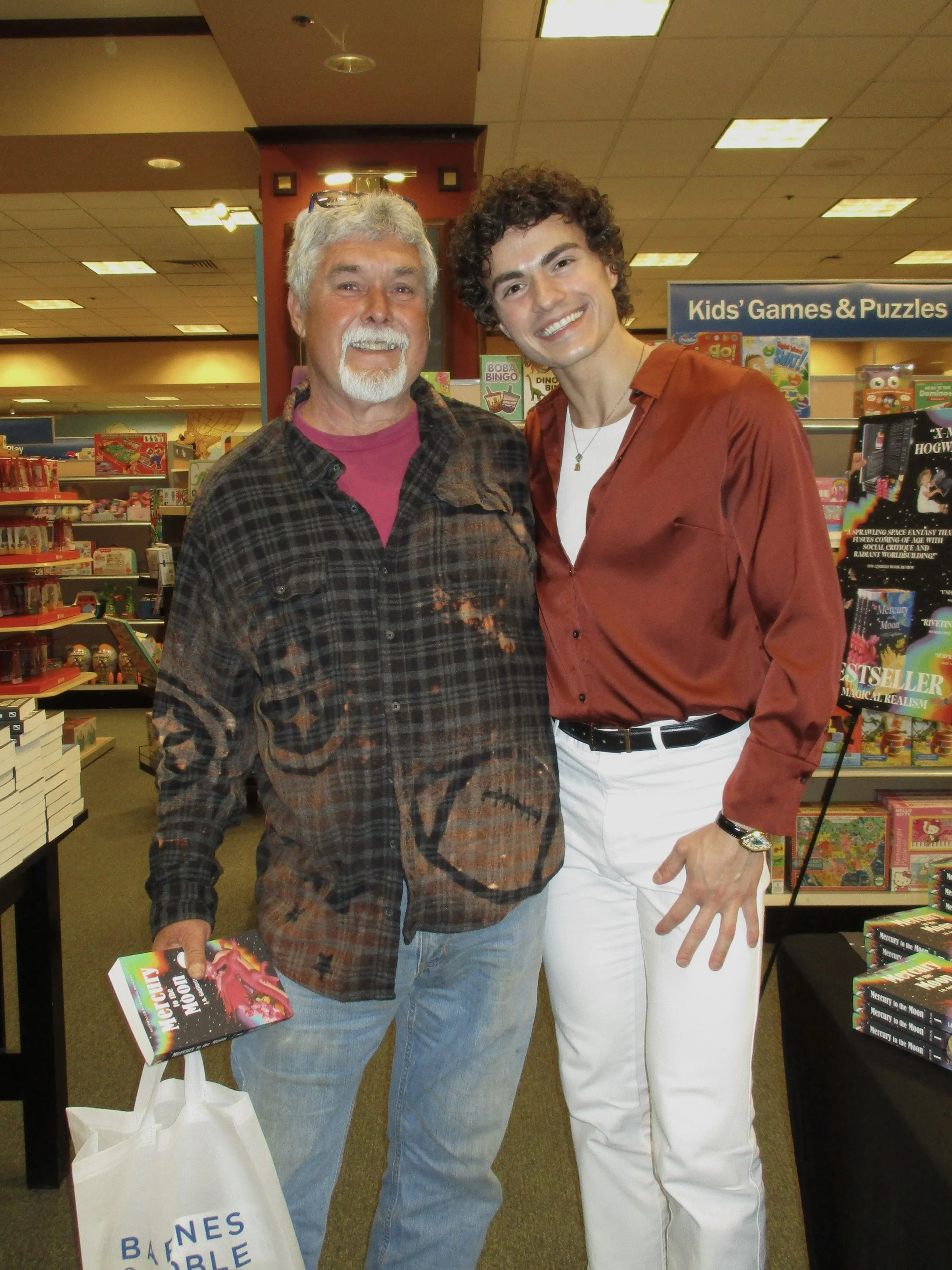 jq gagliastro book signing barnes and noble marlton nj new jersey Mercury to the Moon J.Q. Gagliastro barnes &amp; noble fantasy book indie bestseller