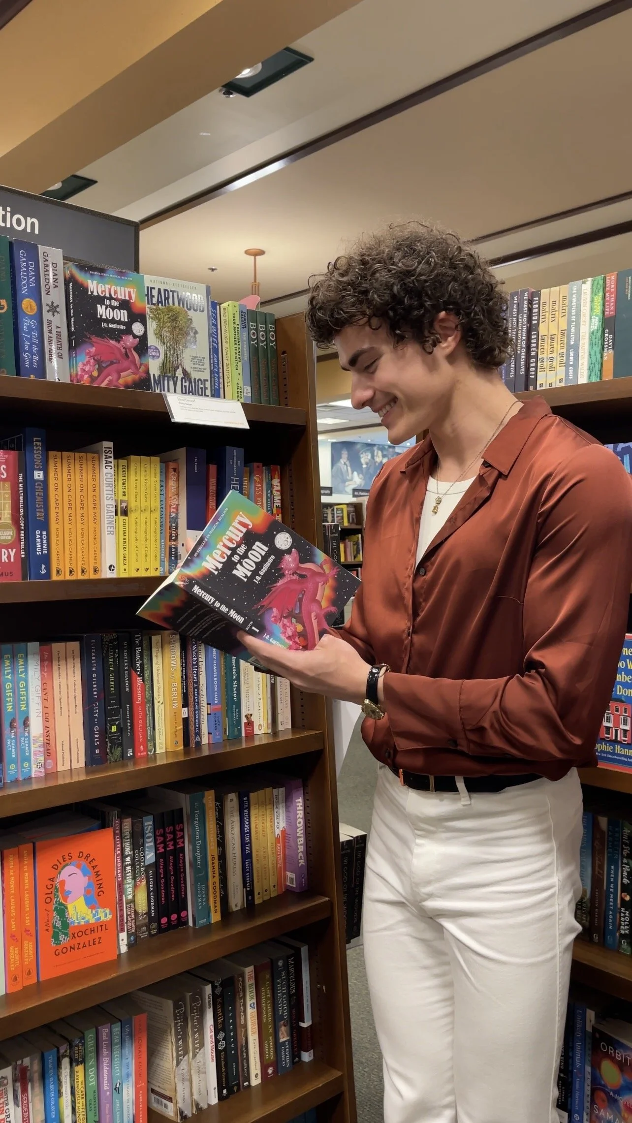 jq gagliastro book signing barnes and noble marlton nj new jersey Mercury to the Moon J.Q. Gagliastro barnes &amp; noble fantasy book indie bestseller