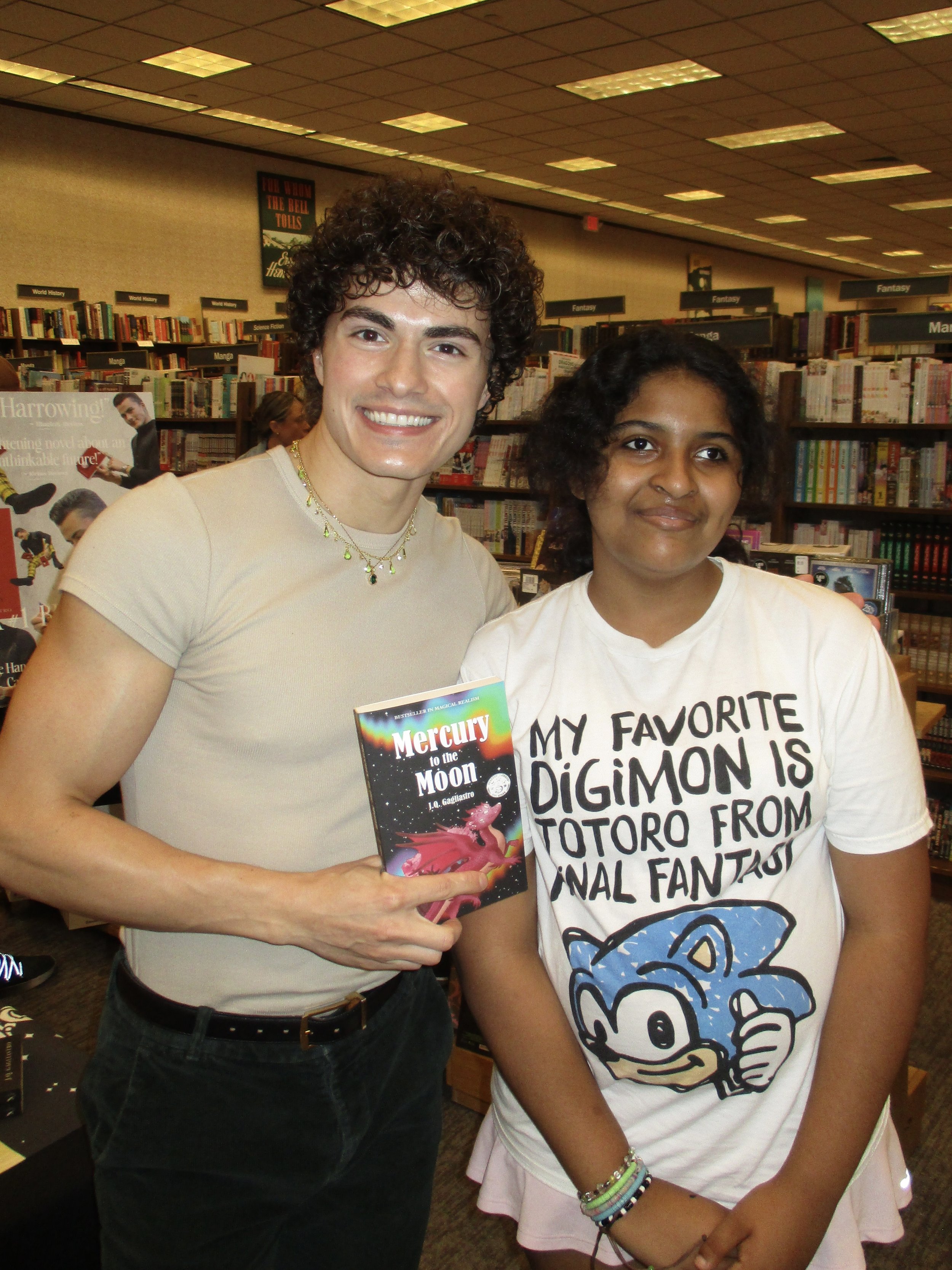 jq gagliastro book signing barnes and noble broomall pa Mercury to the Moon J.Q. Gagliastro barnes &amp; noble fantasy book indie bestseller