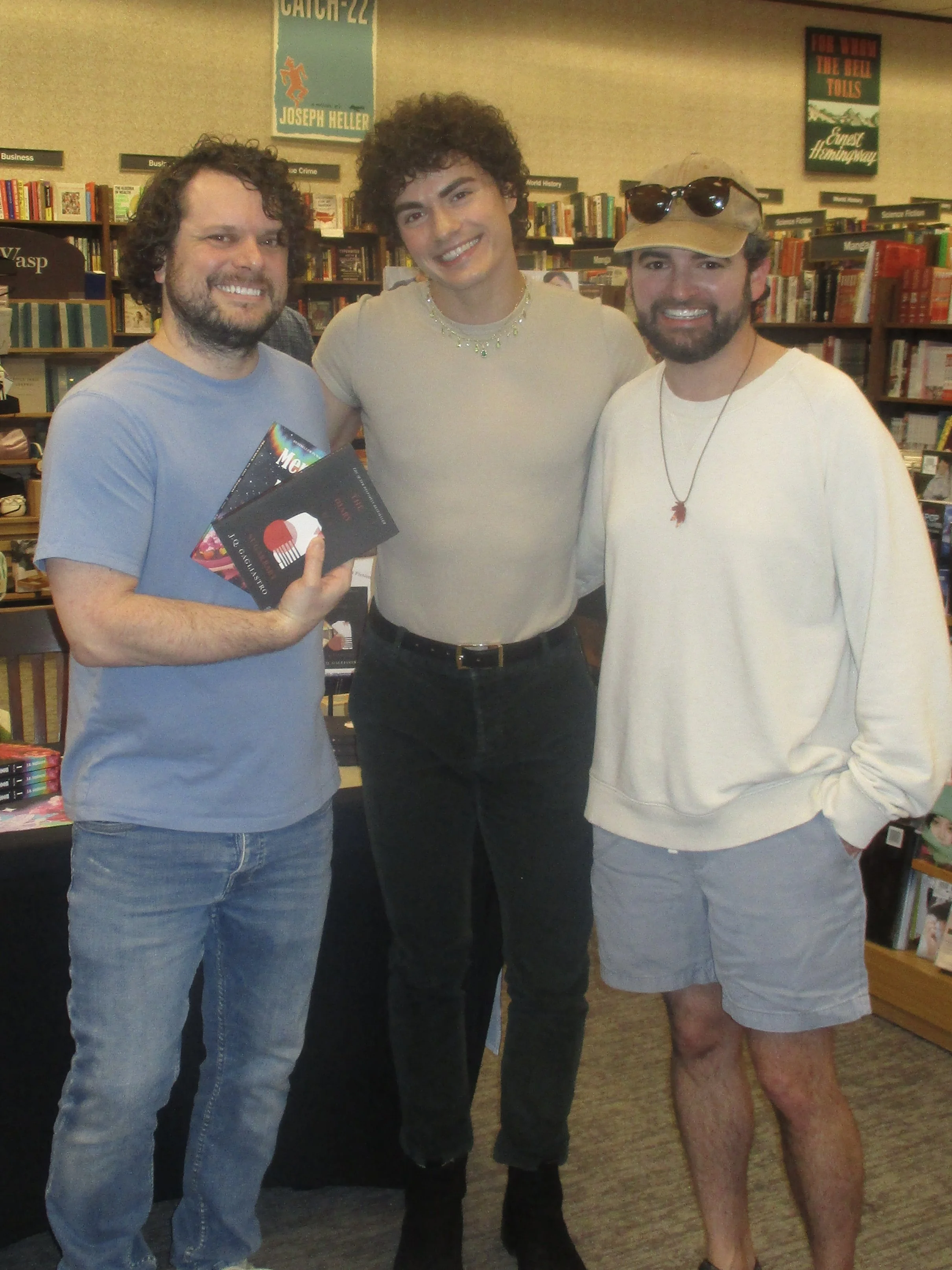 jq gagliastro book signing barnes and noble broomall pa Mercury to the Moon J.Q. Gagliastro barnes &amp; noble fantasy book indie bestseller