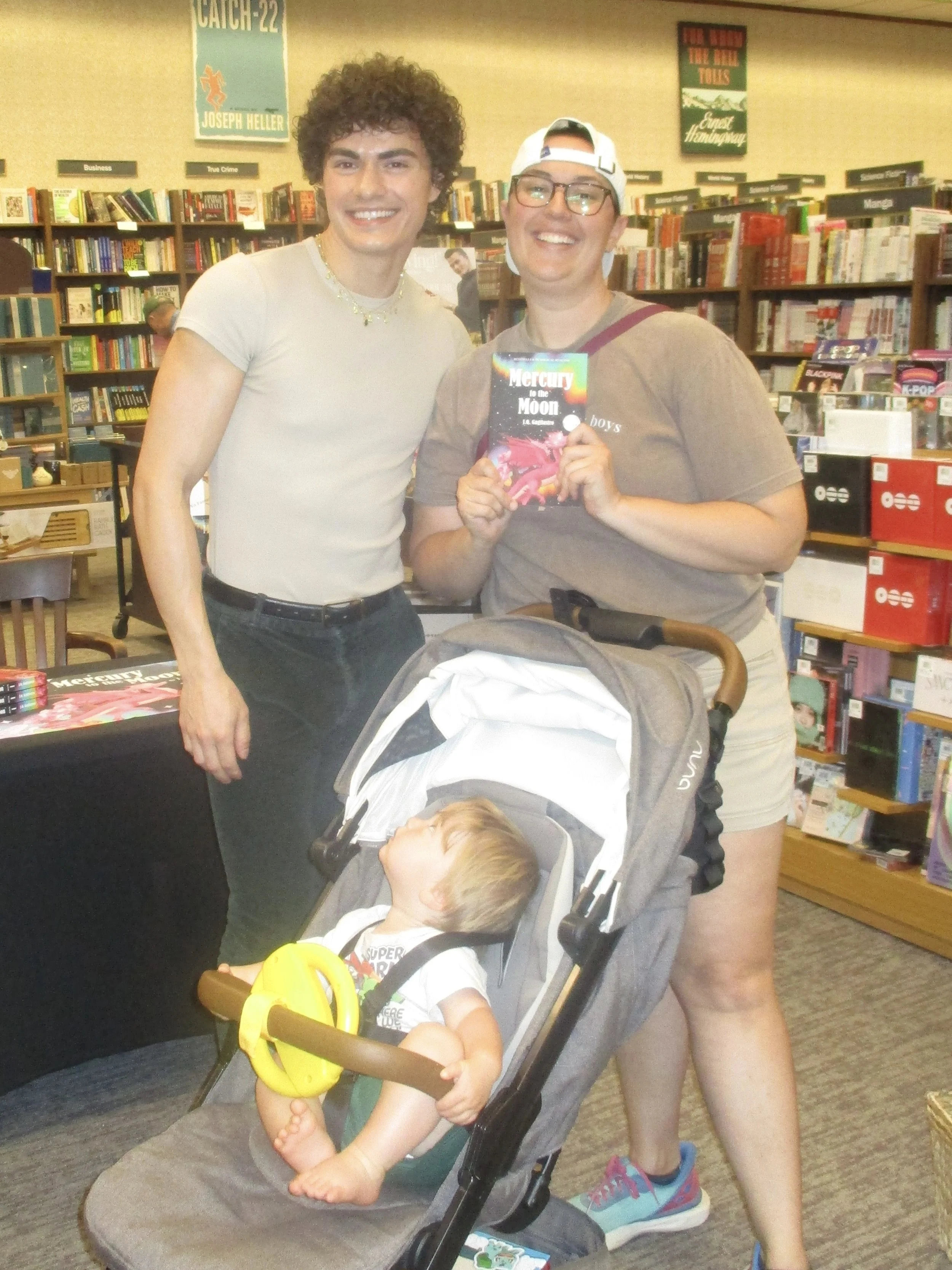 jq gagliastro book signing barnes and noble broomall pa Mercury to the Moon J.Q. Gagliastro barnes &amp; noble fantasy book indie bestseller