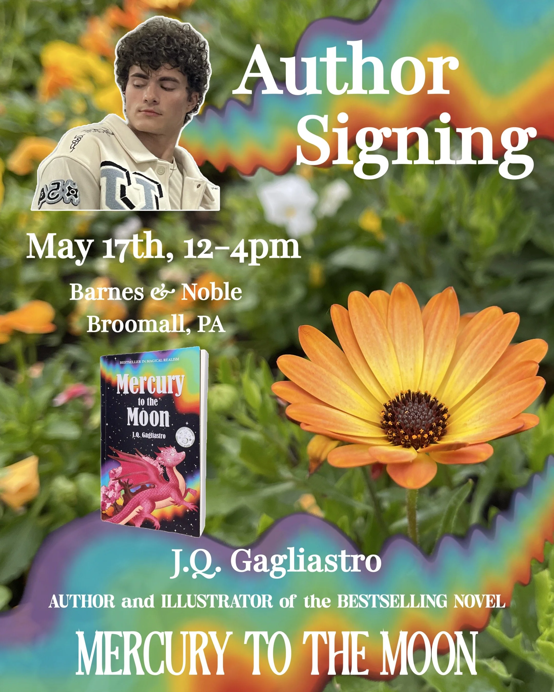 jq gagliastro book signing barnes and noble broomall pa Mercury to the Moon J.Q. Gagliastro barnes &amp; noble fantasy book indie bestseller