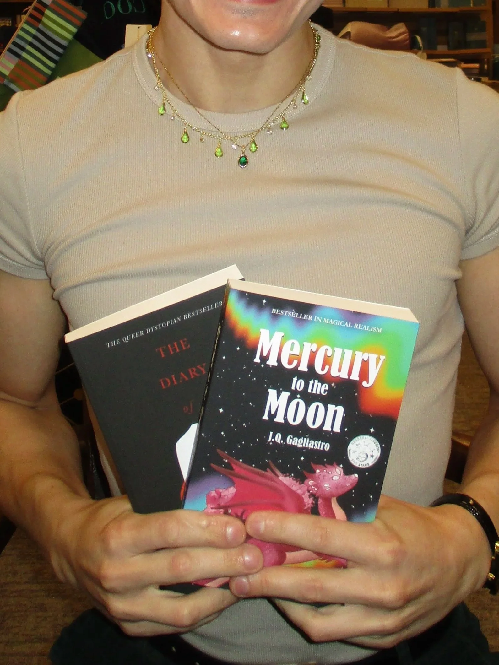 jq gagliastro book signing barnes and noble broomall pa Mercury to the Moon J.Q. Gagliastro barnes &amp; noble fantasy book indie bestseller