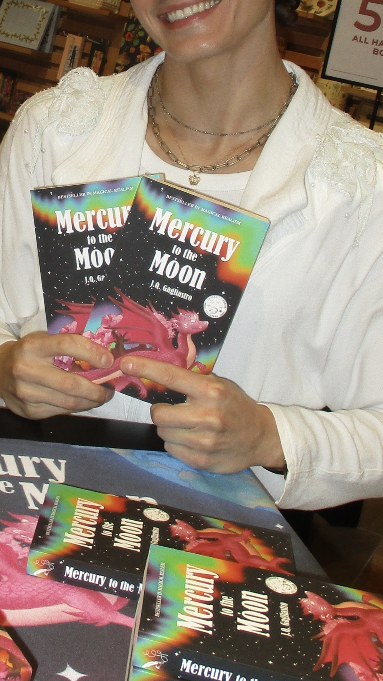 jq gagliastro book signing barnes and noble paramus nj Mercury to the Moon by J.Q. Gagliastro barnes &amp; noble fantasy book bestseller