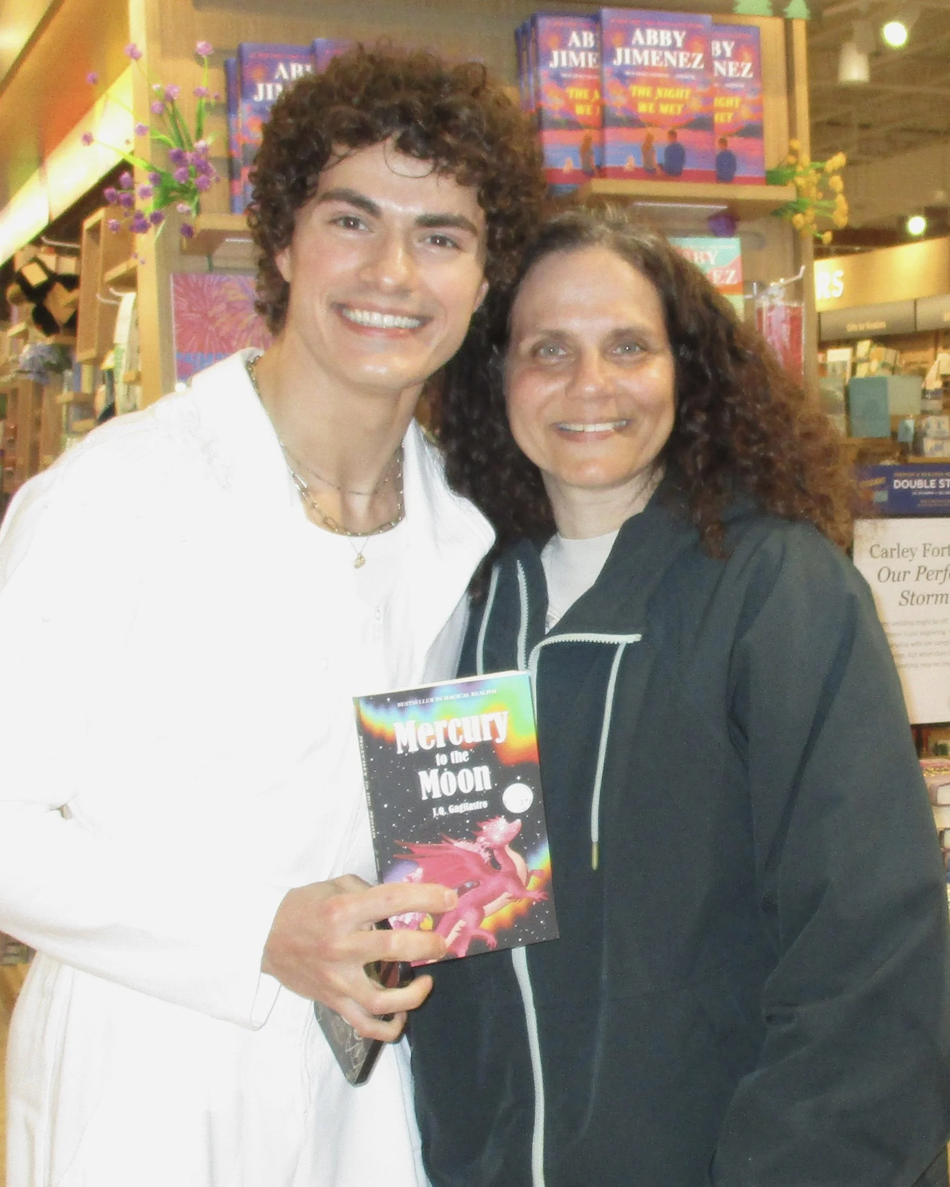 jq gagliastro book signing barnes and noble paramus nj Mercury to the Moon by J.Q. Gagliastro barnes &amp; noble fantasy book bestseller
