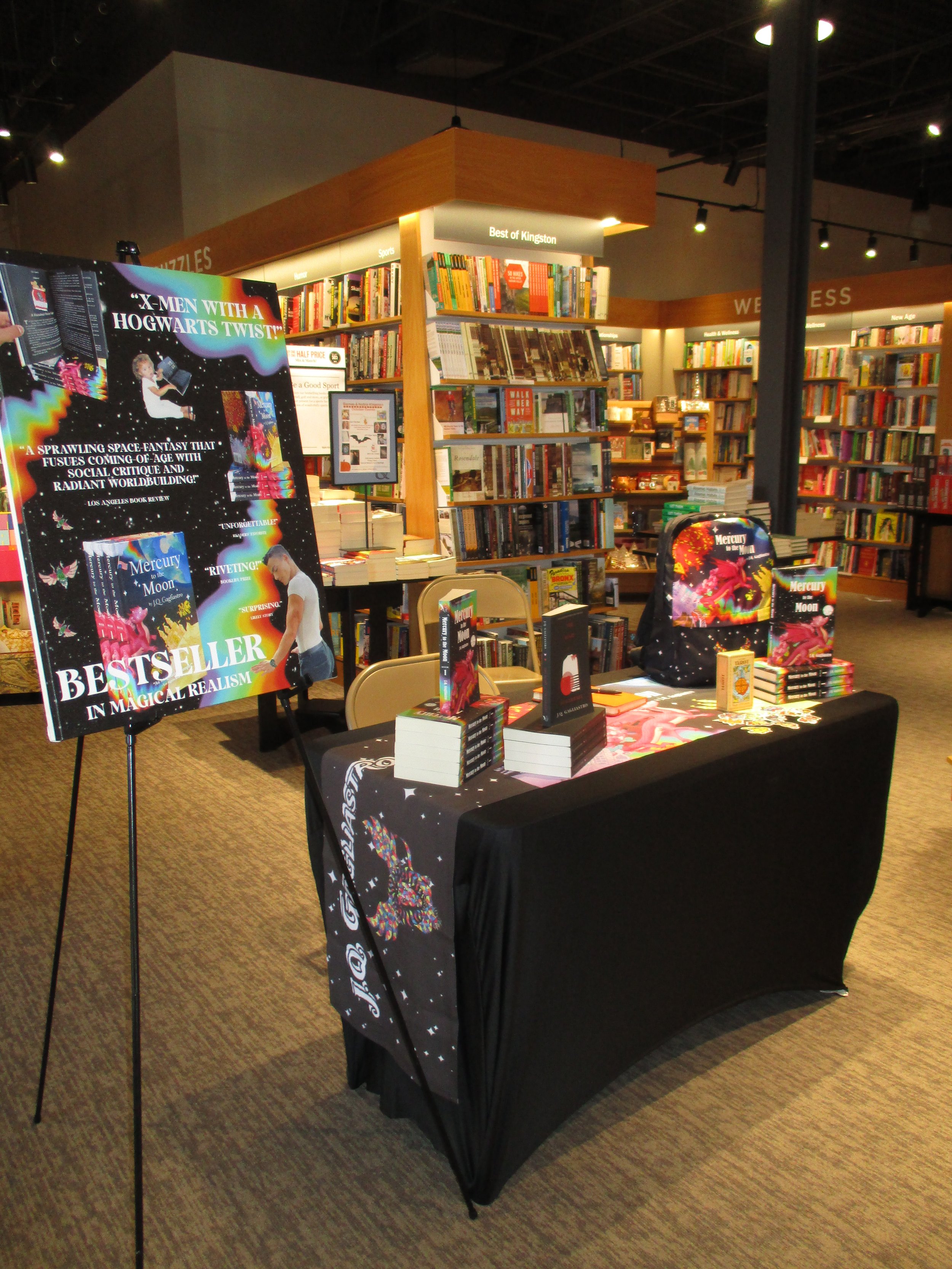 J.Q. Gagliastro book signing at Barnes &amp; Noble Kingston New York