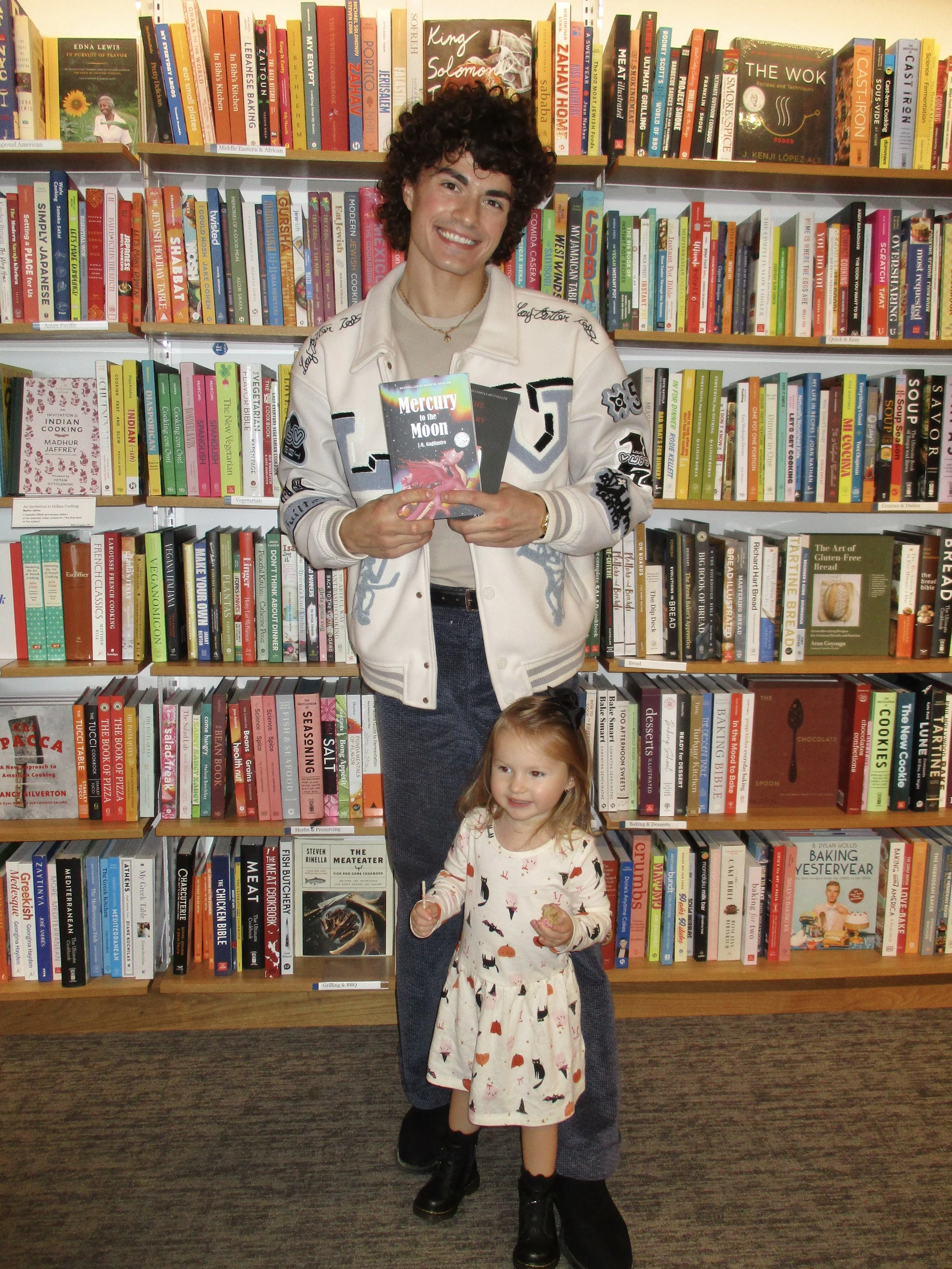 J.Q. Gagliastro book signing at Barnes &amp; Noble Kingston New York