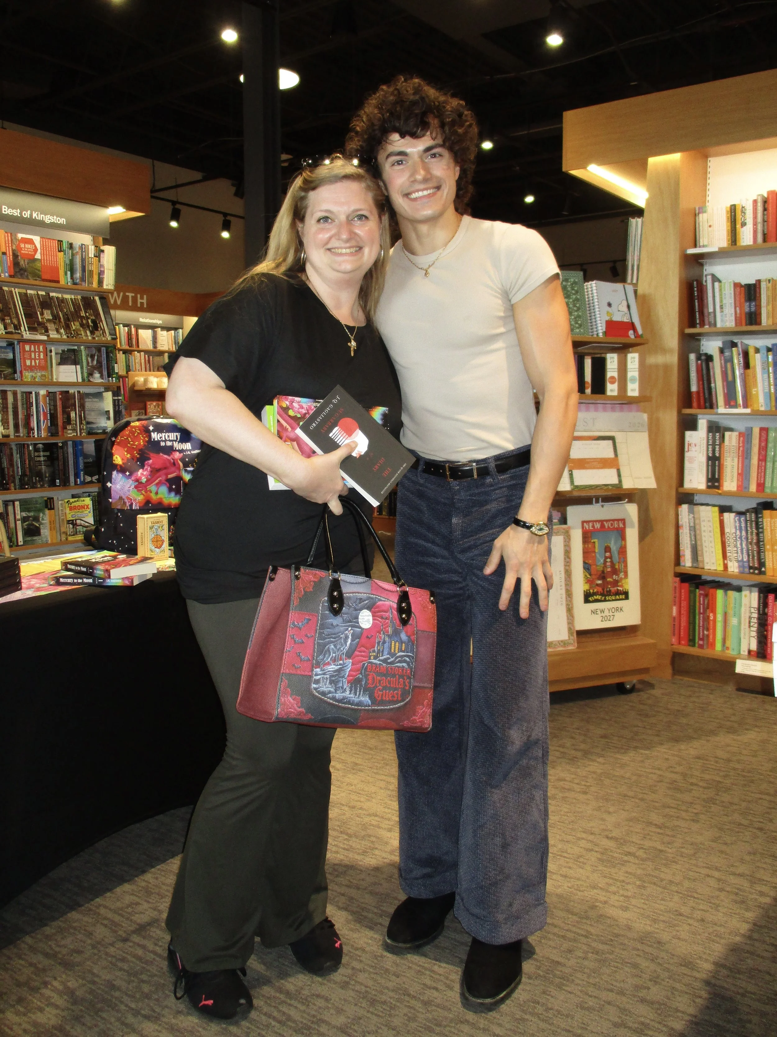 J.Q. Gagliastro book signing at Barnes &amp; Noble Kingston New York
