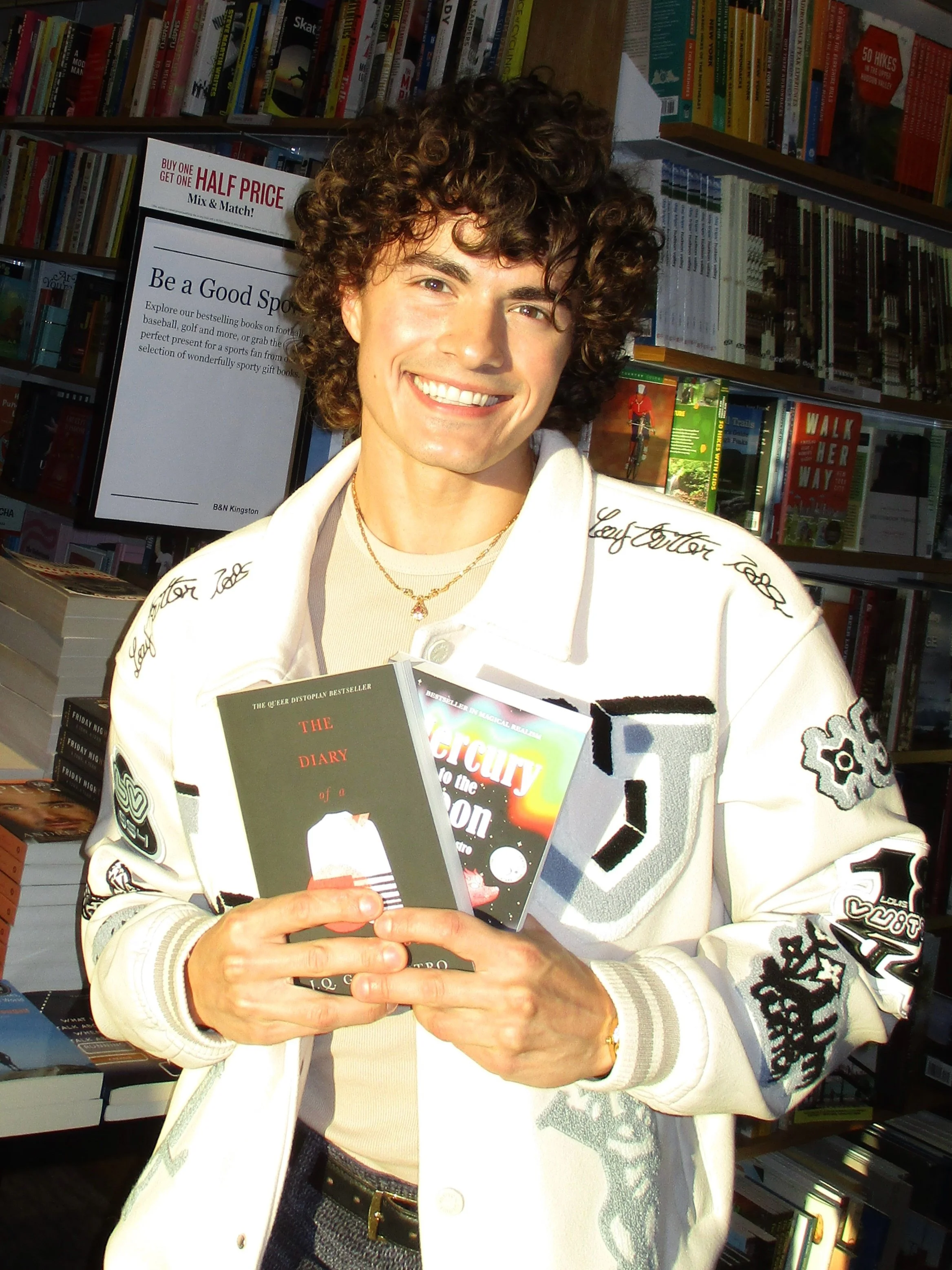 J.Q. Gagliastro book signing at Barnes &amp; Noble Kingston New York