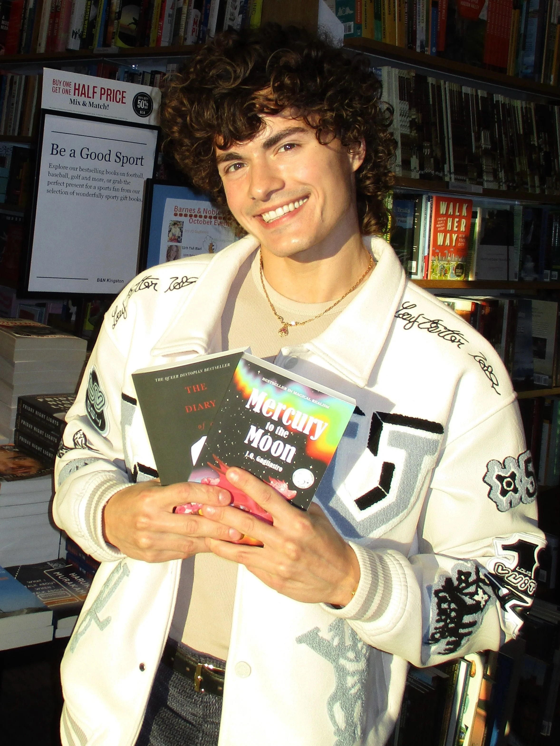 J.Q. Gagliastro book signing at Barnes &amp; Noble Kingston New York