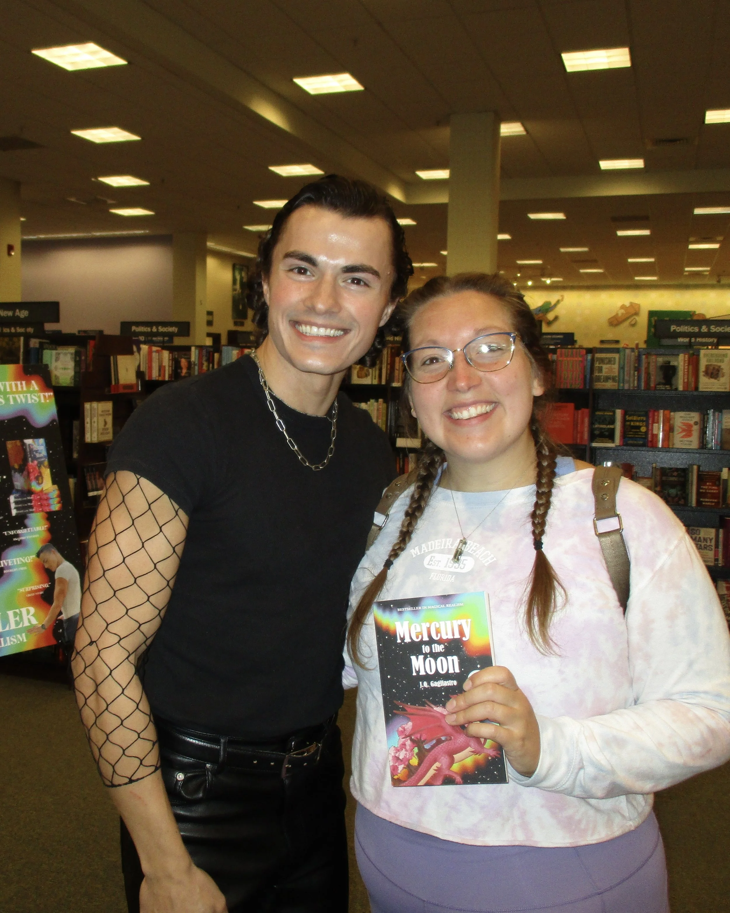 jq gagliastro book author signing ithaca new york barnes and noble
