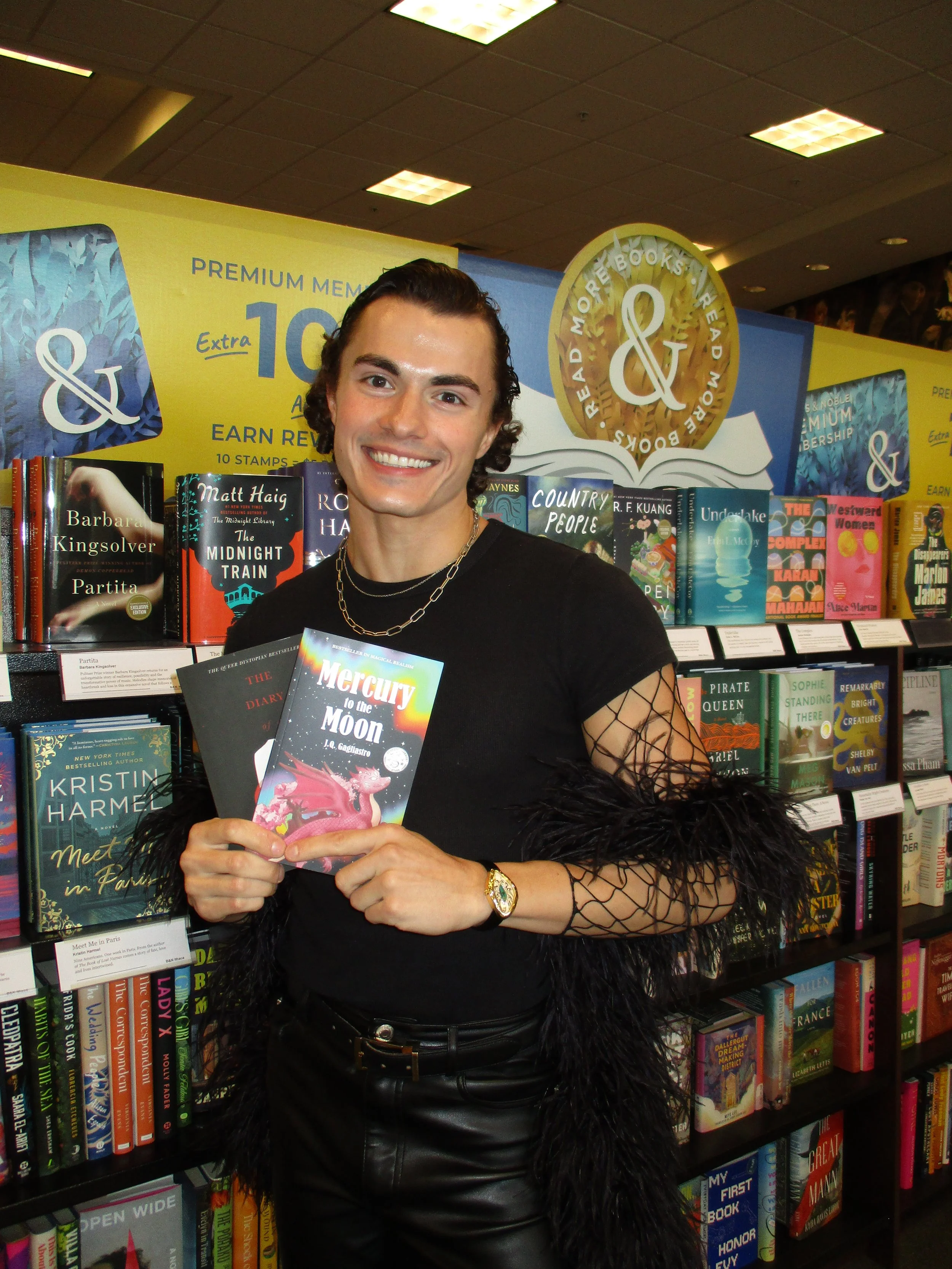 jq gagliastro book author signing ithaca new york barnes and noble